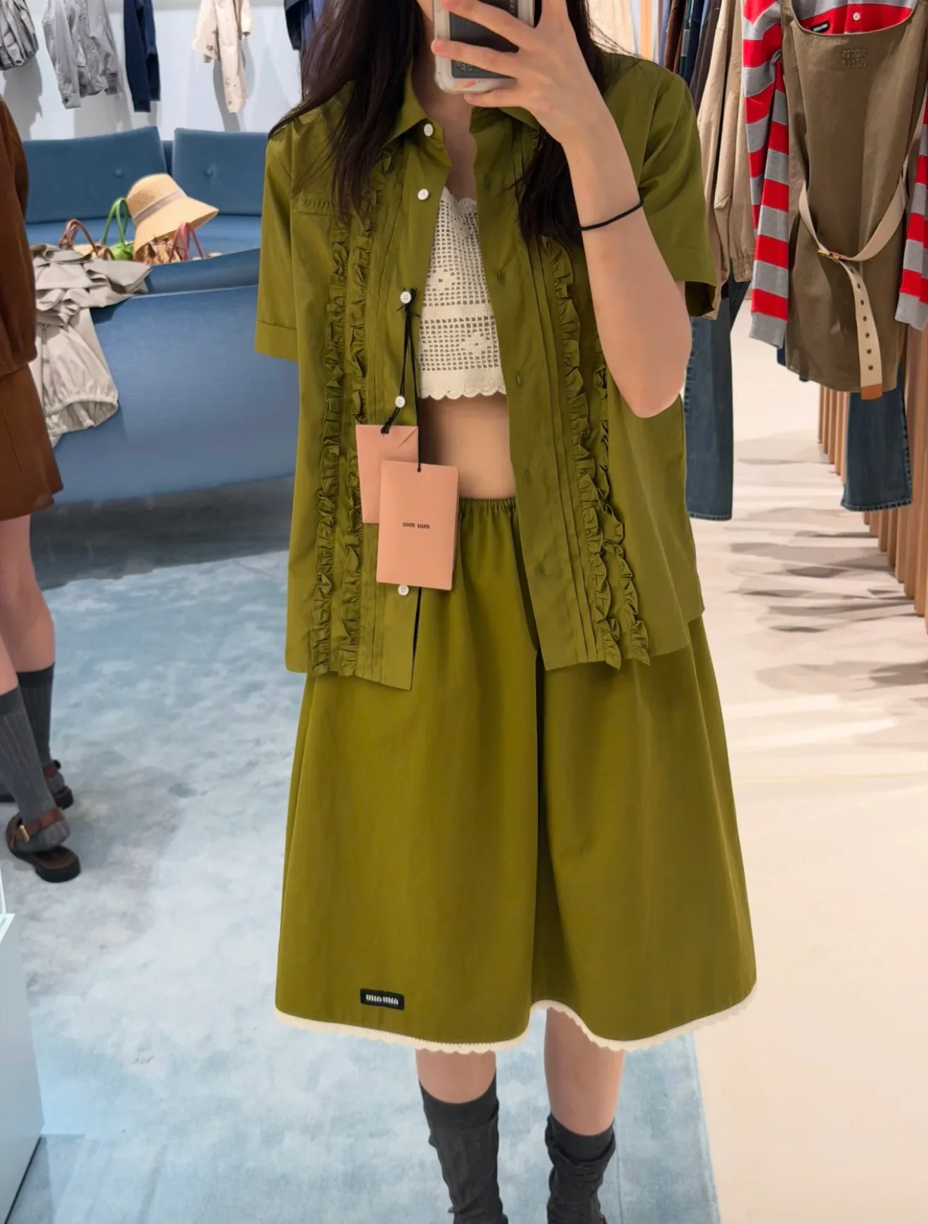 Юбки Женские Miu Miu 17289670