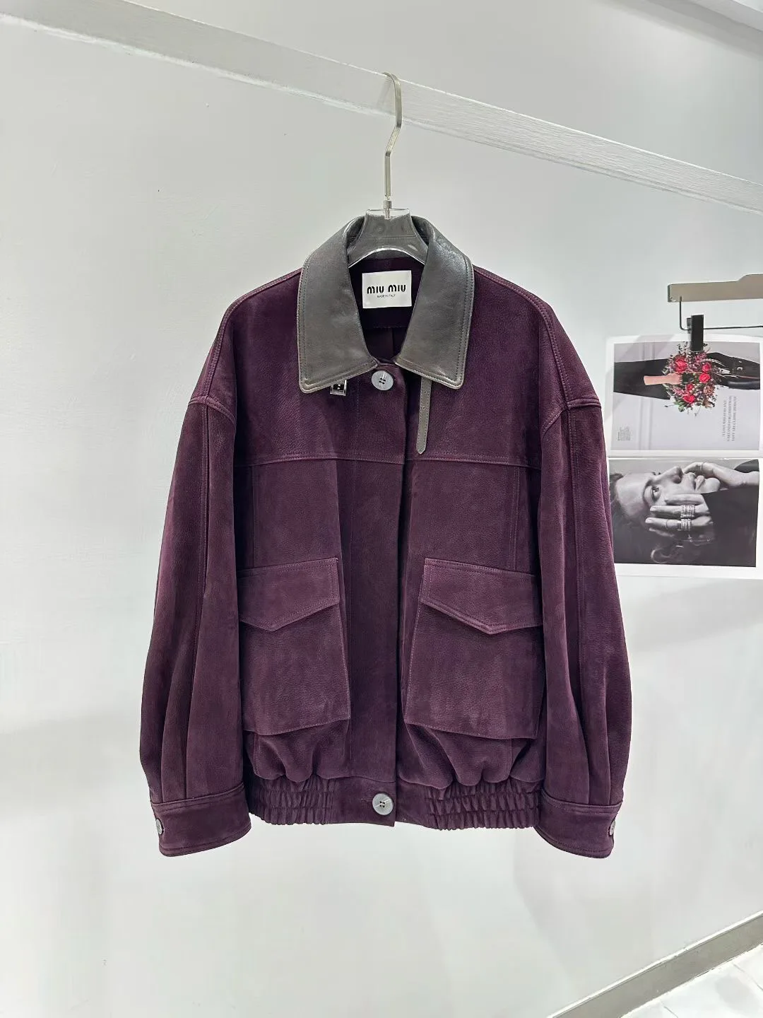 Кожаные Куртки И Дублёнки Женские Miu Miu 11428976