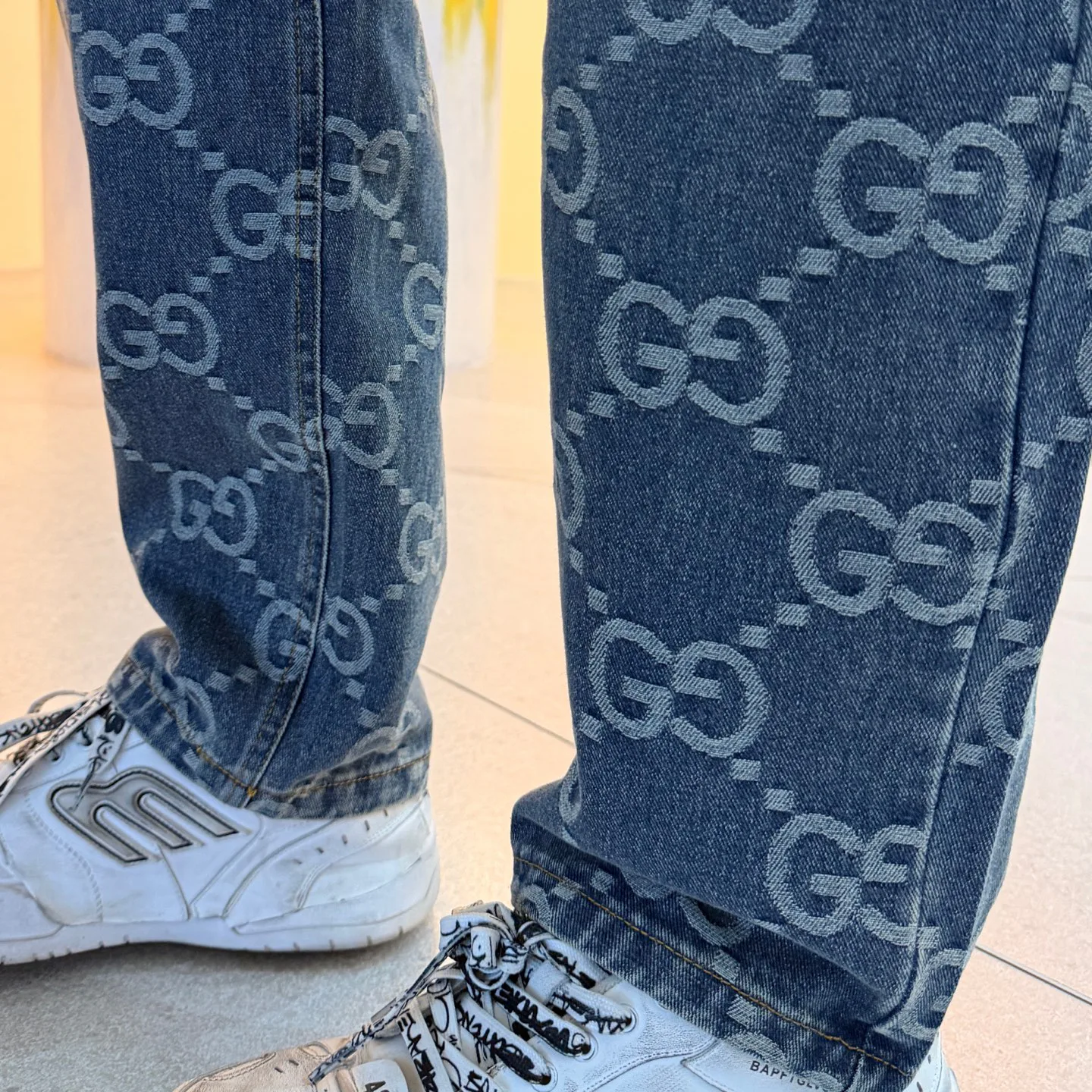 Джинсы Мужские Gucci 18499634