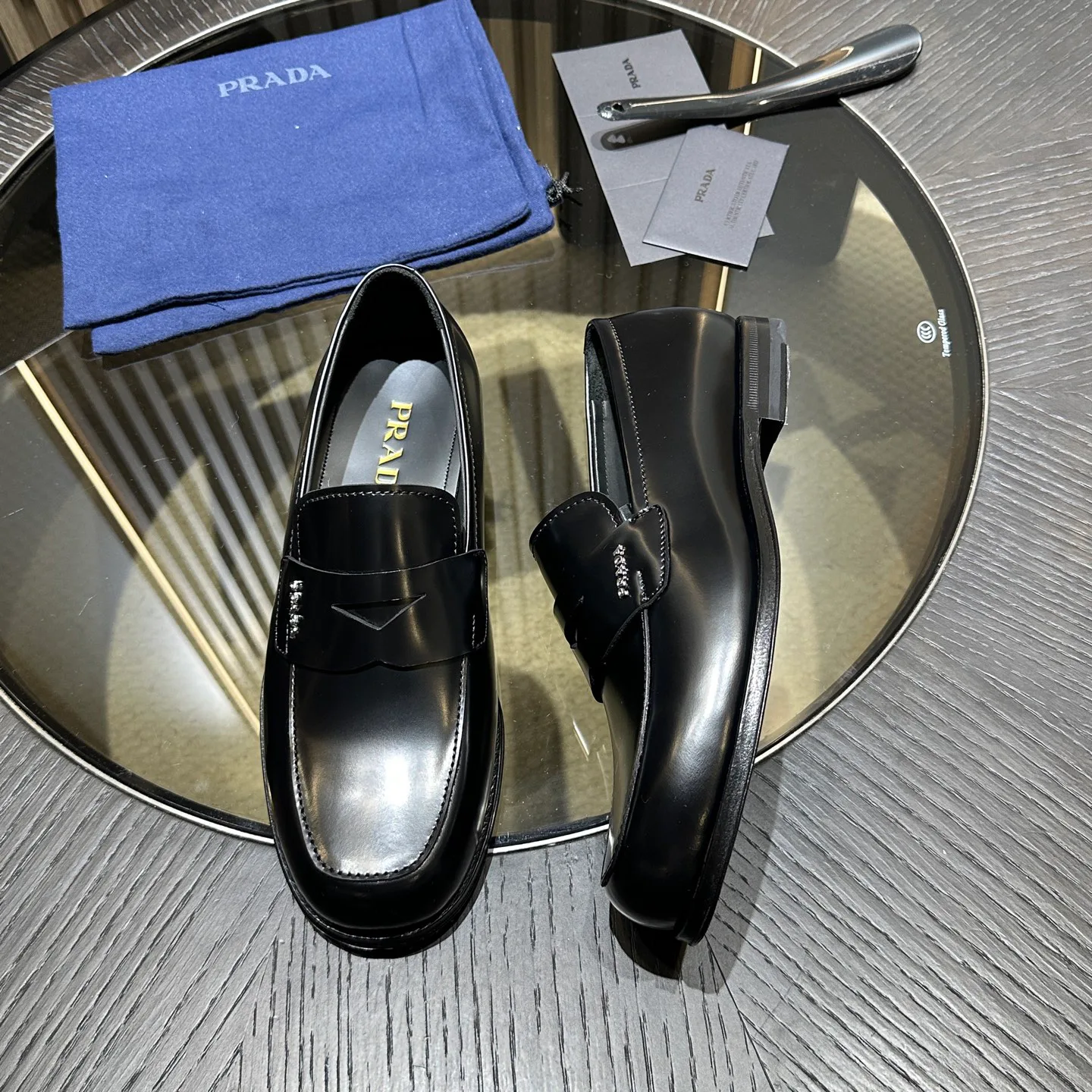 Лоферы И Туфли Мужские Prada 18192343