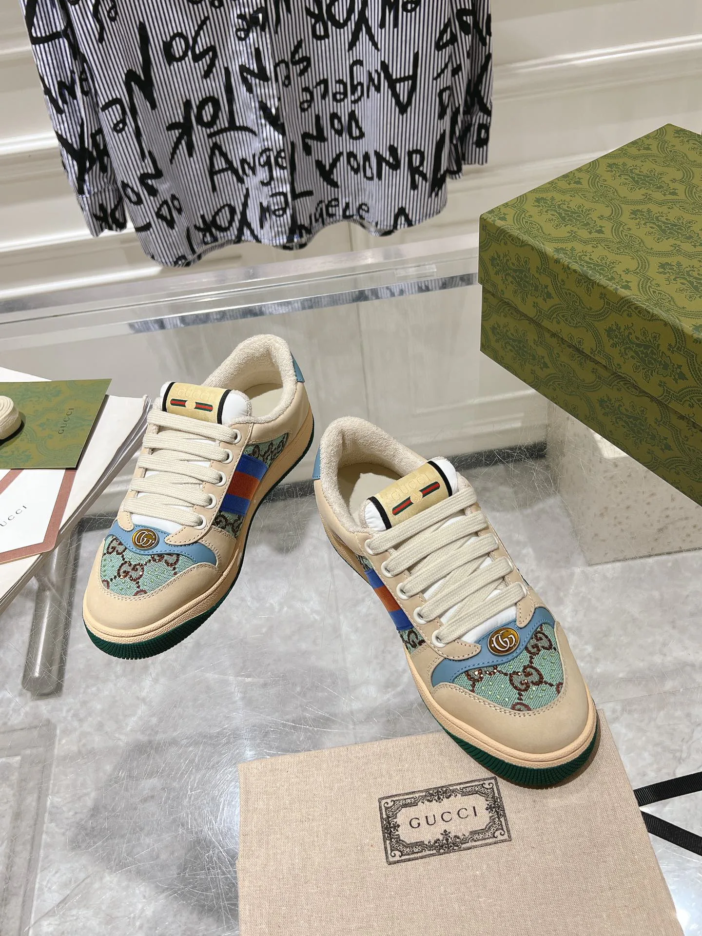 Кеды Женские Gucci 11709188