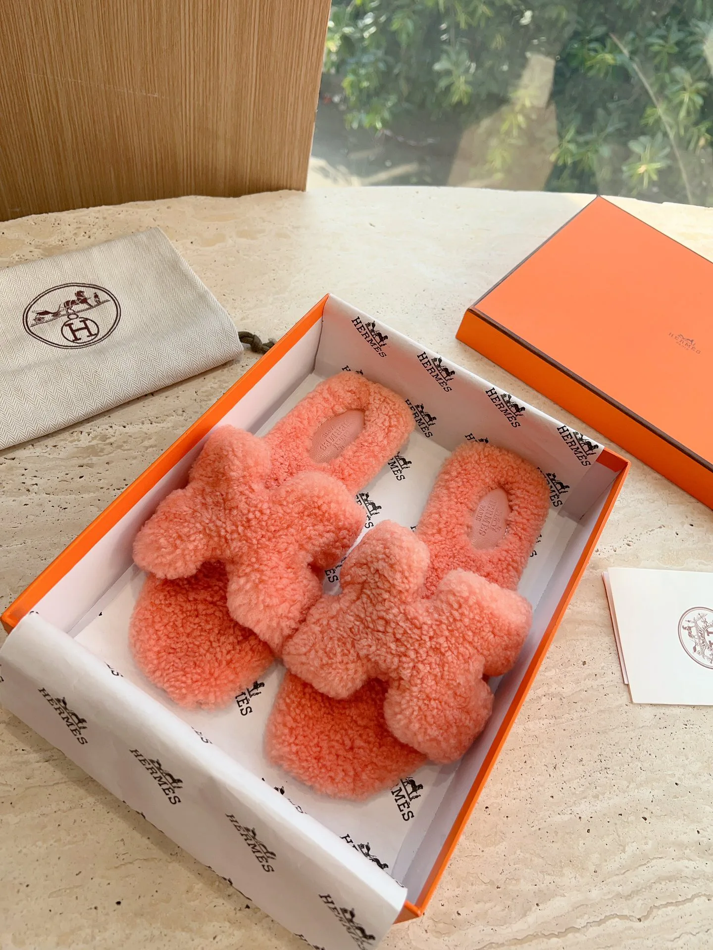 Тапочки Женские Hermes 18053288