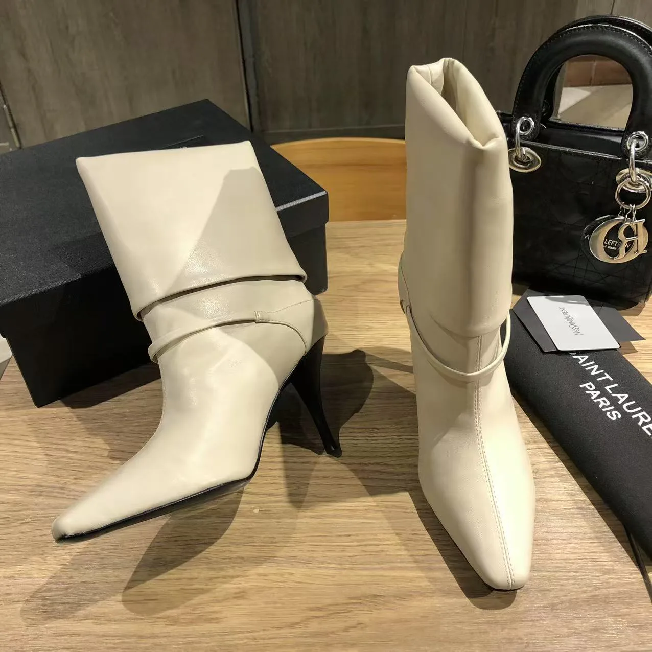 Ботильоны Женские Saint Laurent 19308394