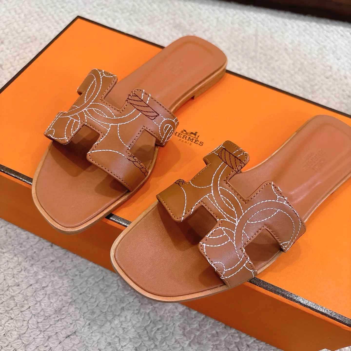 Шлепанцы Женские Hermes 879099