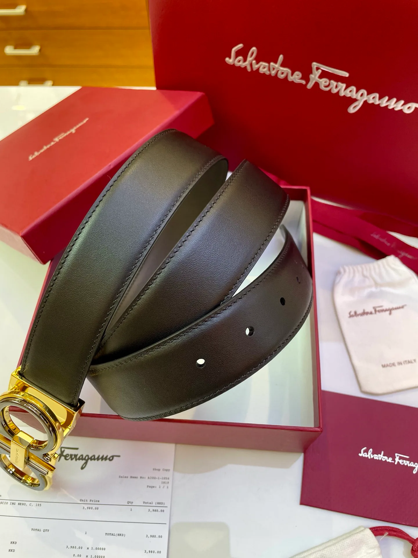 Ремни Salvatore Ferragamo 11406588