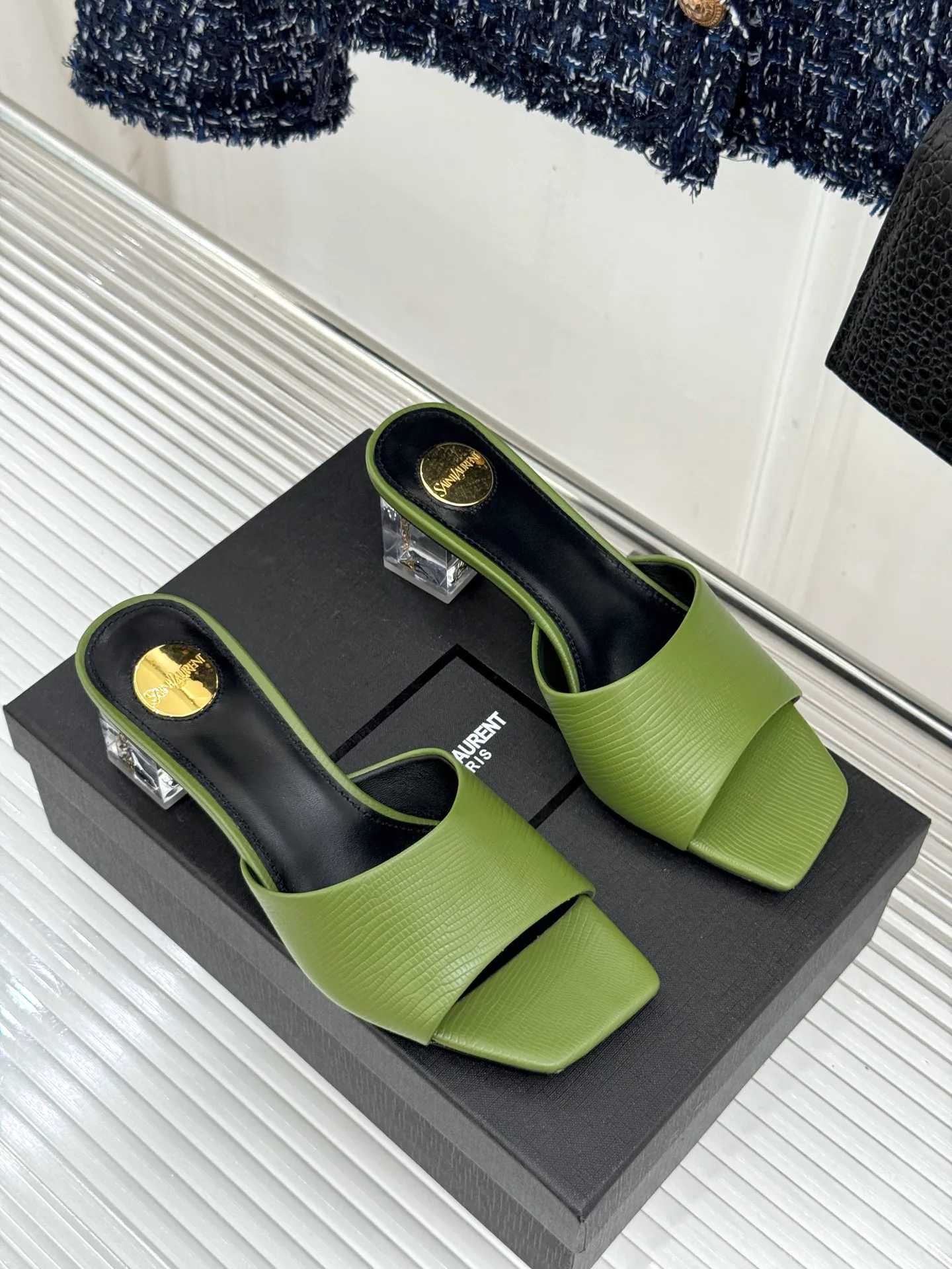 Босоножки Женские Saint Laurent 17024882