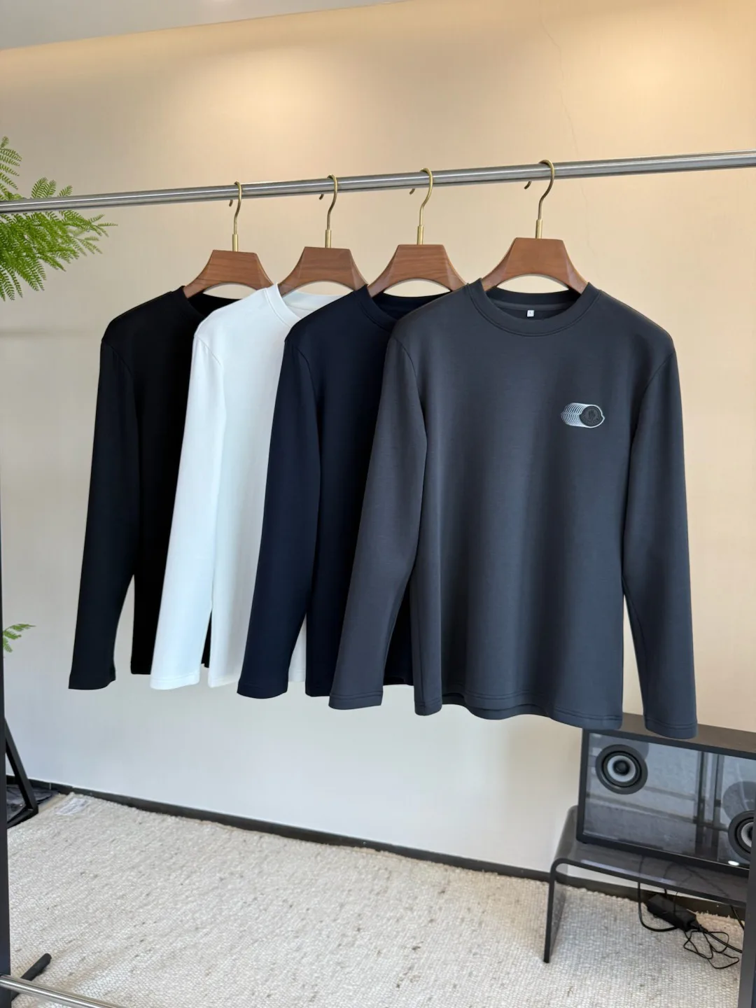 Лонгсливы Мужские Moncler 2194612