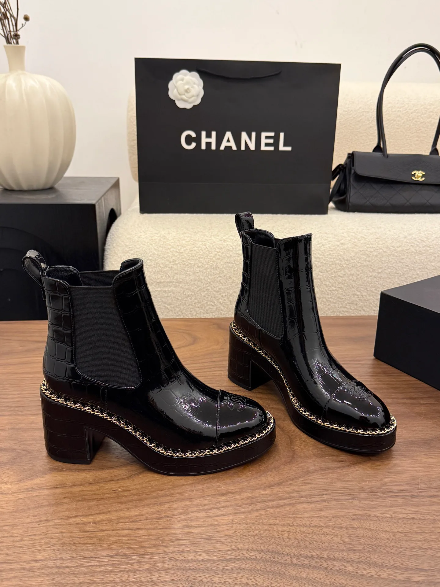 Ботильоны Женские Chanel 18223505