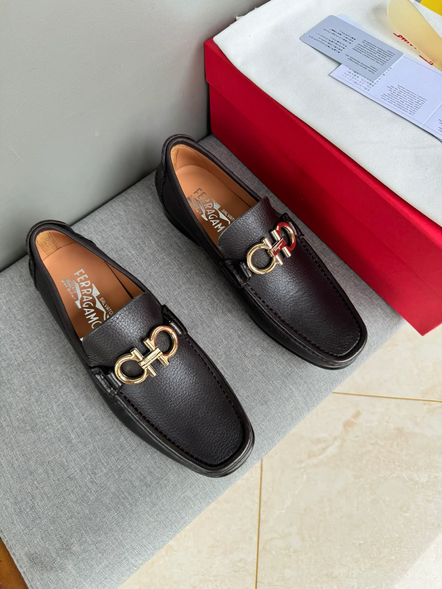 Лоферы И Туфли Мужские Salvatore Ferragamo 460185