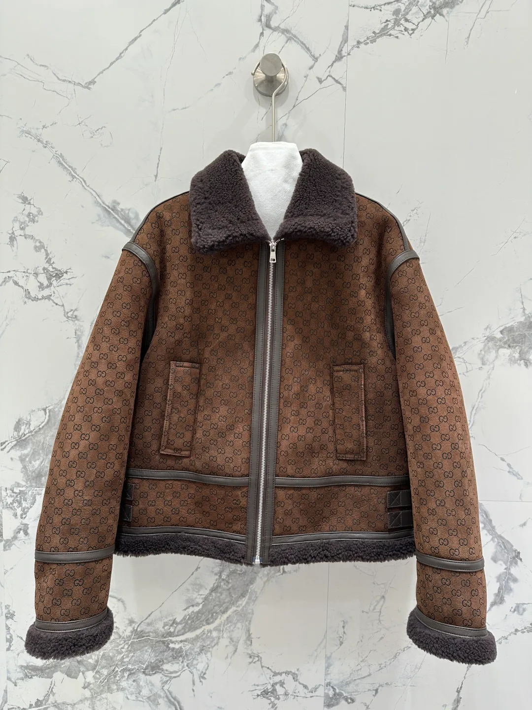 Кожаные Куртки И Дублёнки Женские Gucci 1918947