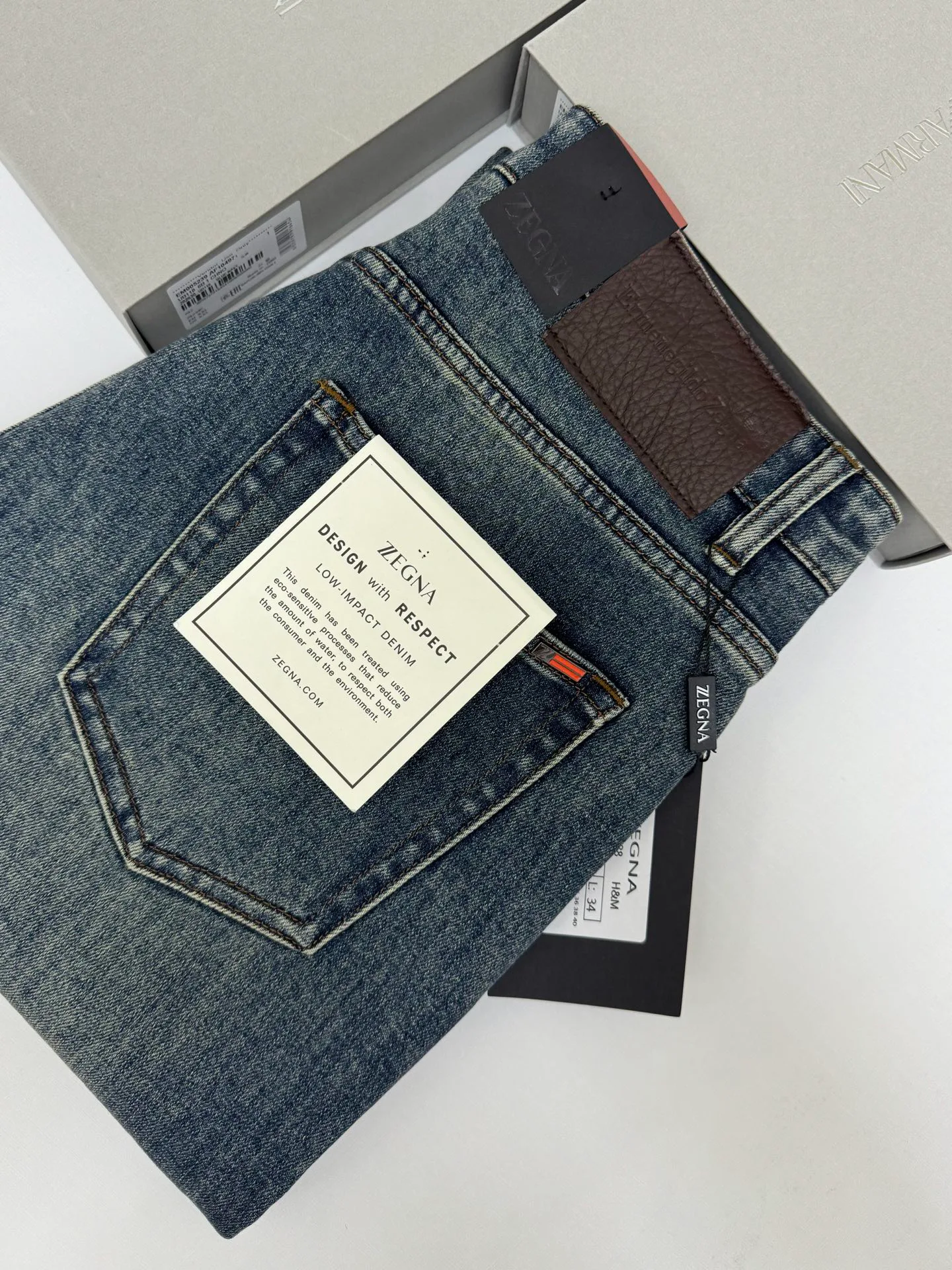 Джинсы Мужские Zegna 18638111