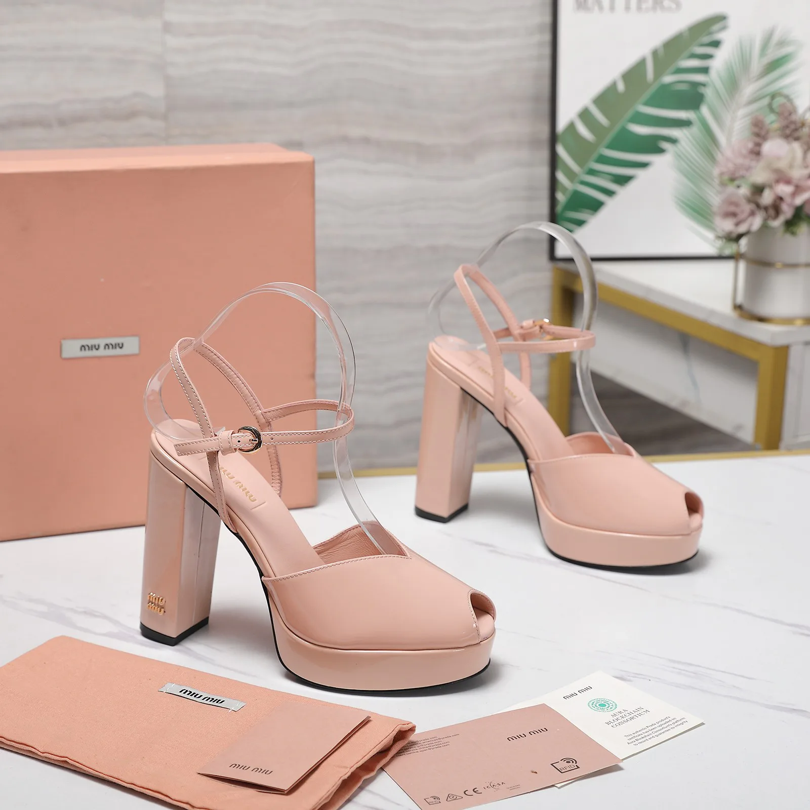 Босоножки Женские Miu Miu 113648