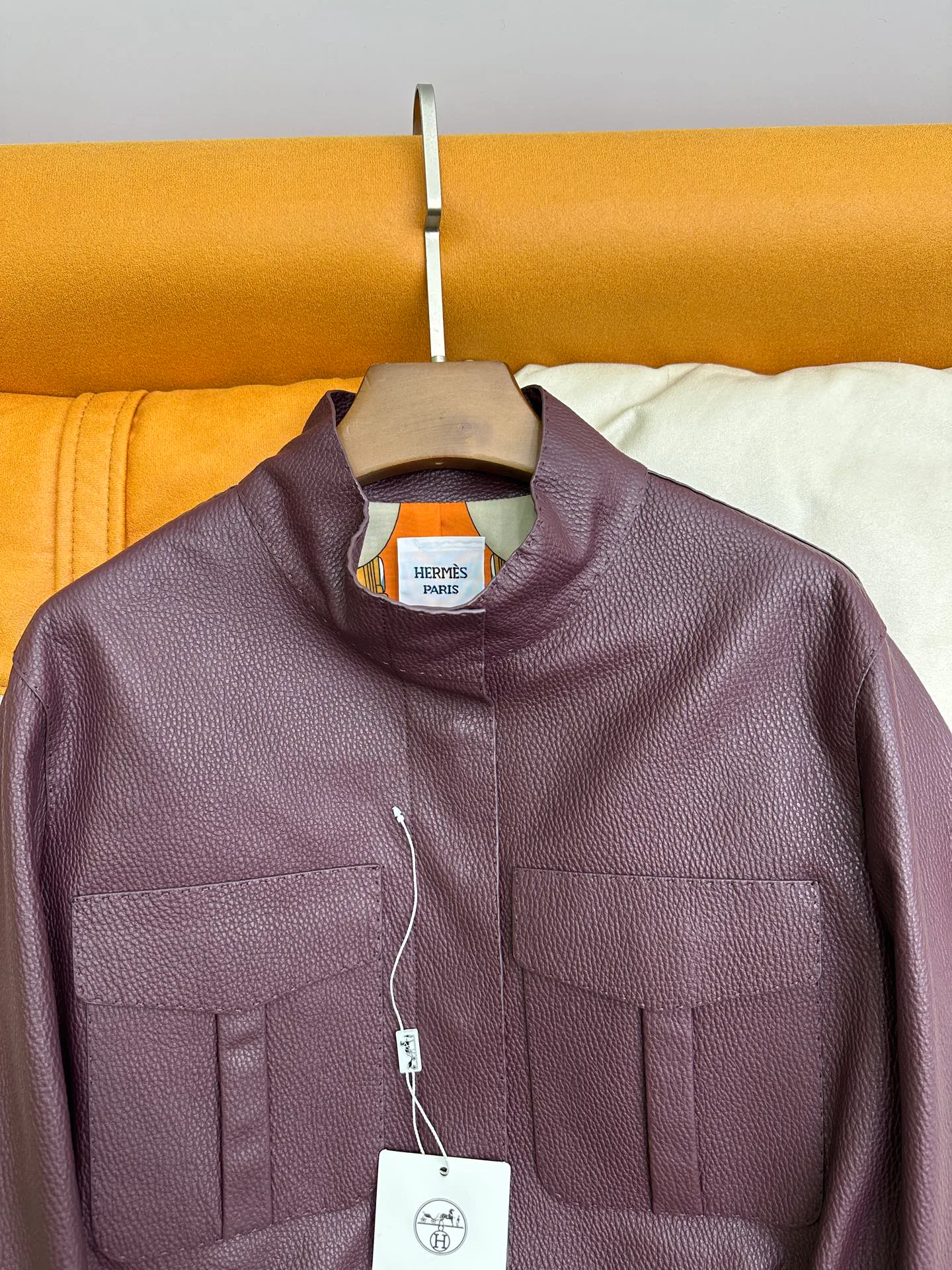 Кожаные Куртки И Дублёнки Женские Hermes 11187834