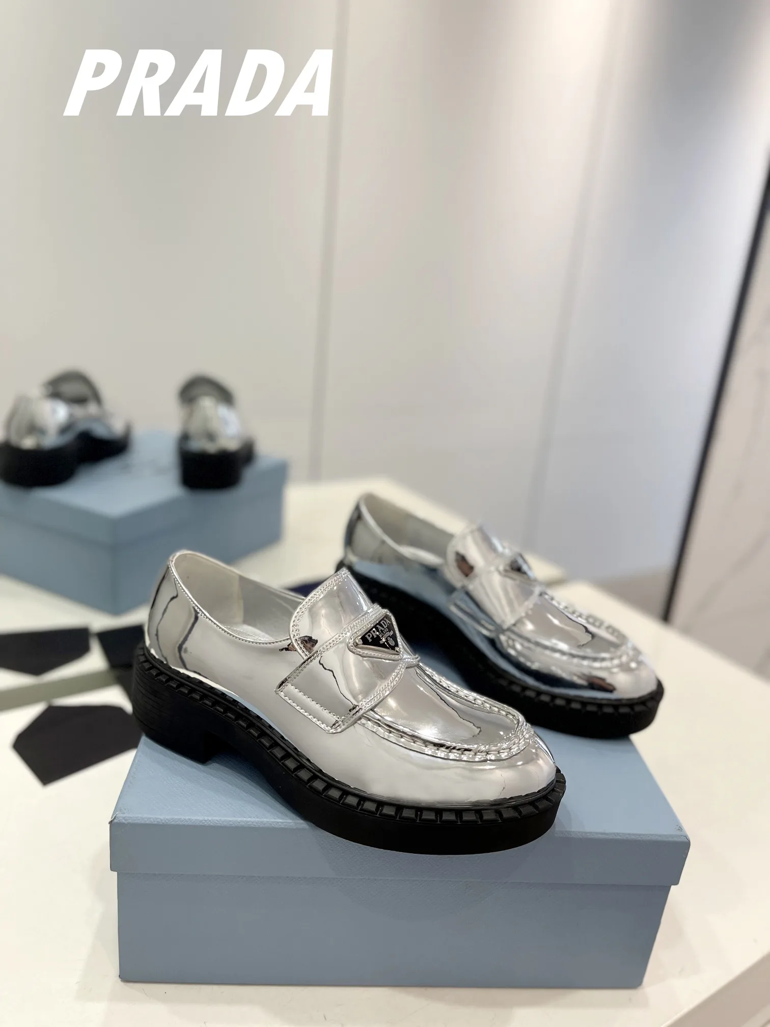 Лоферы И Мокасины Женские Prada 187805