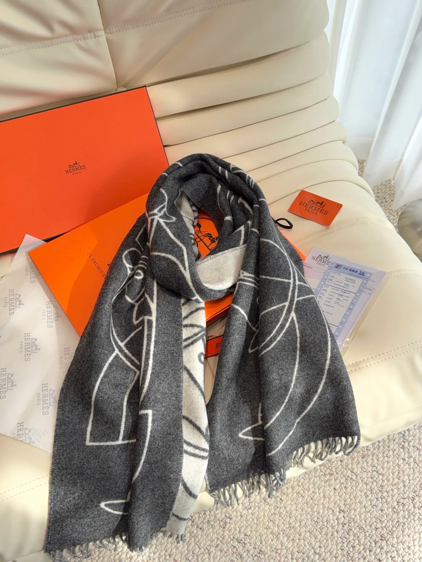 Шарфы Hermes 18105406