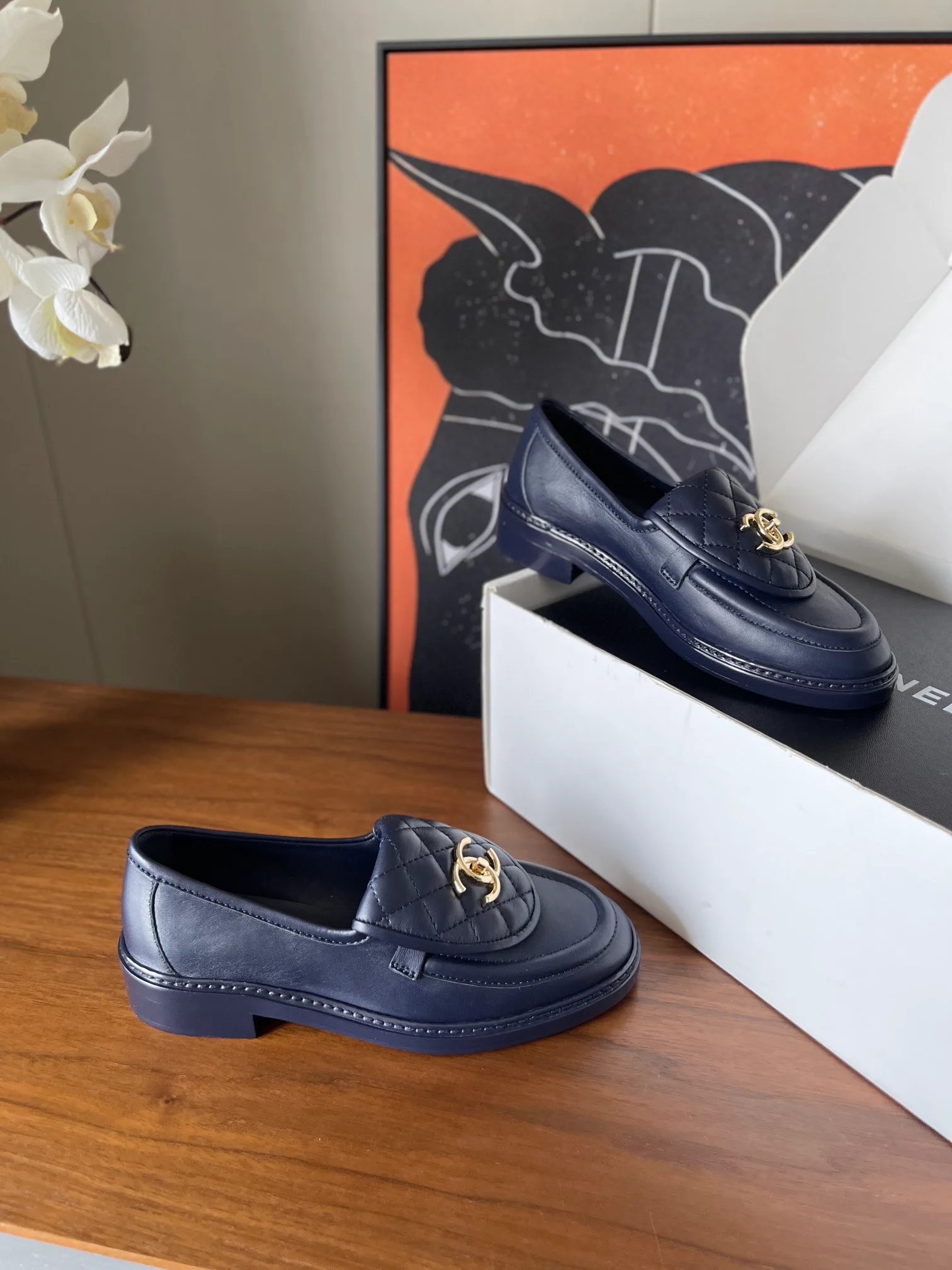 Лоферы Женские Chanel 108806