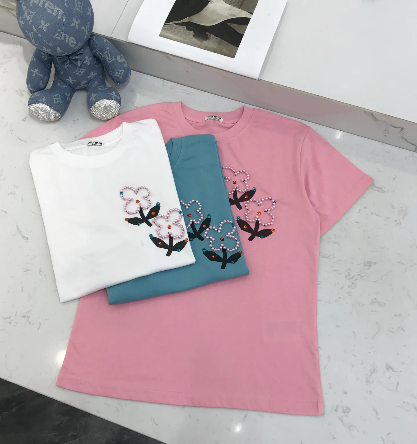 Футболки Женские Miu Miu 1856514