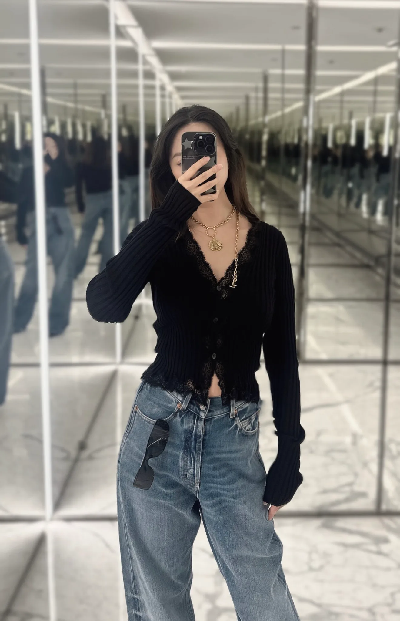 Джемперы И Свитеры Женские Saint Laurent 19698954