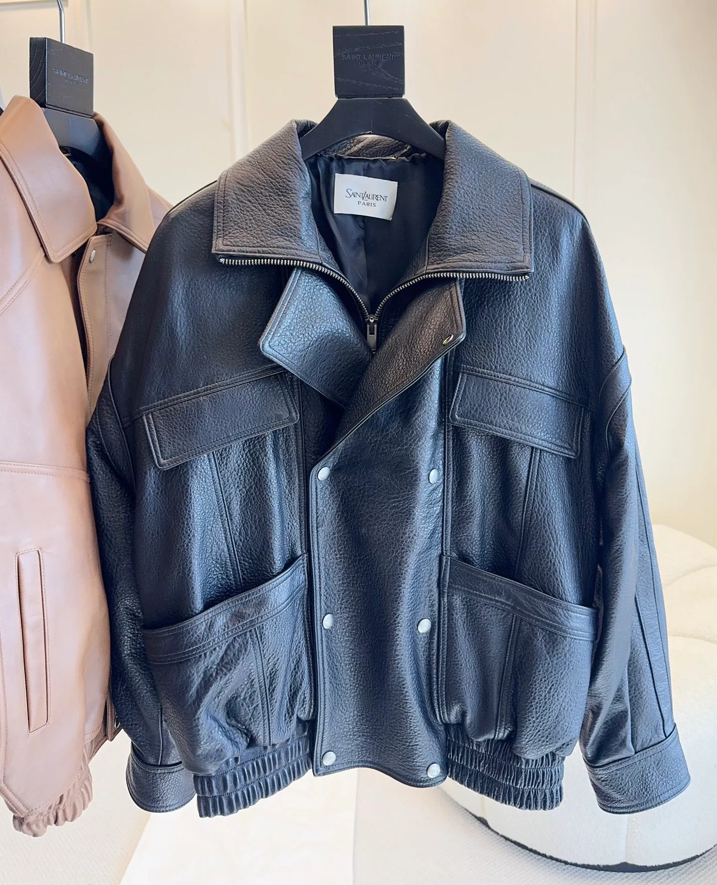 Куртки И Пуховики Женские Saint Laurent 236379