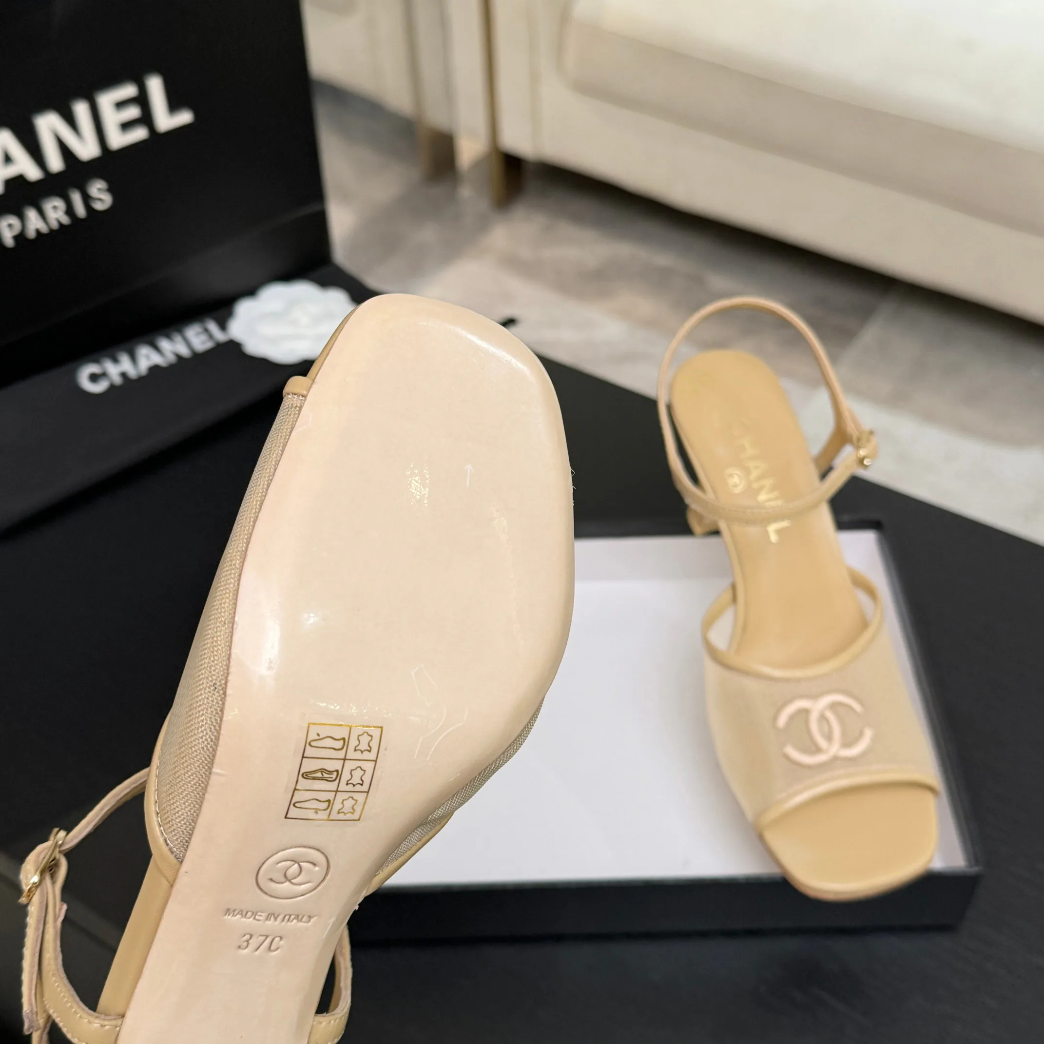 Босоножки Женские Chanel 17657697