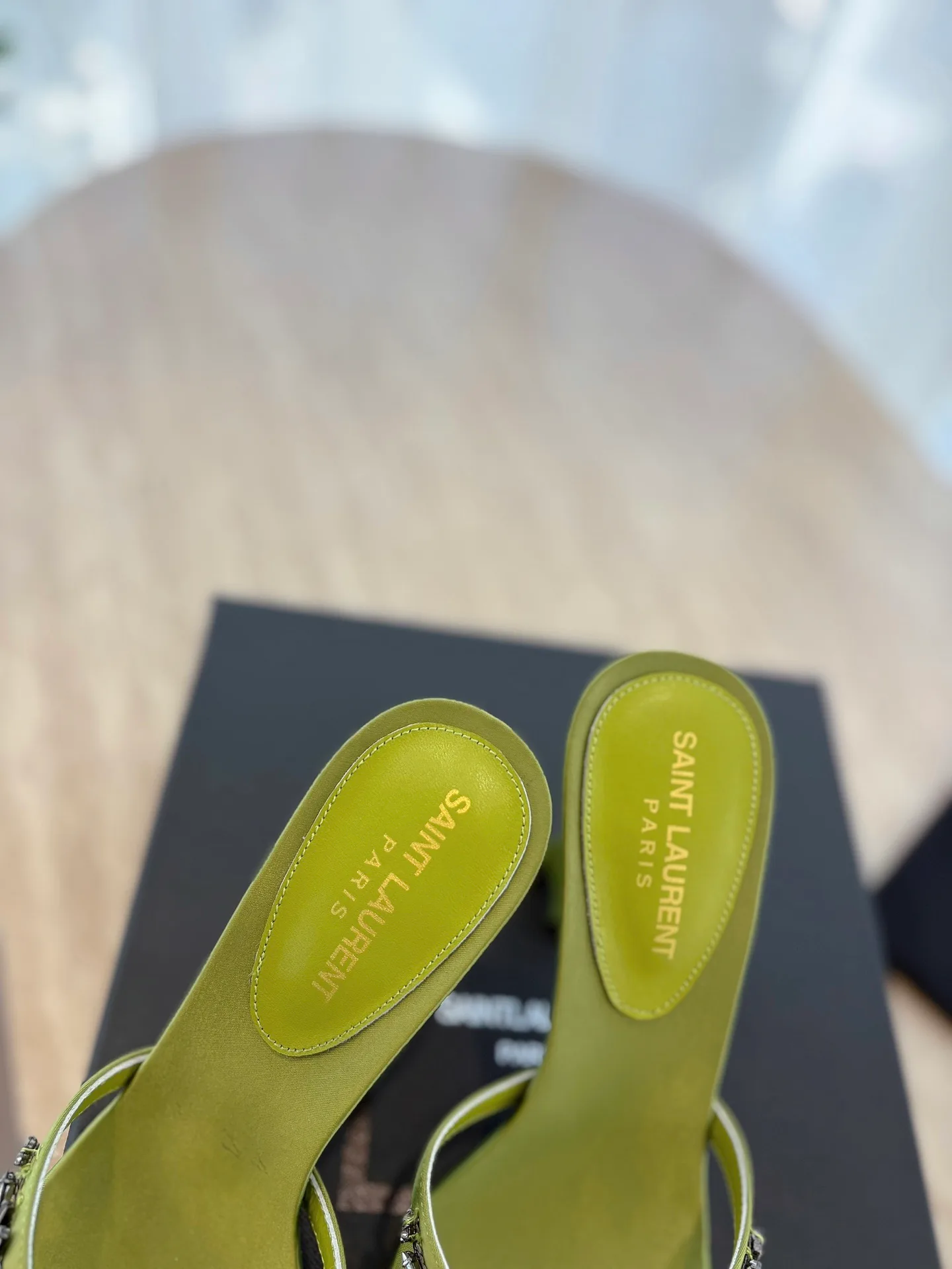 Босоножки Женские Saint Laurent 26385