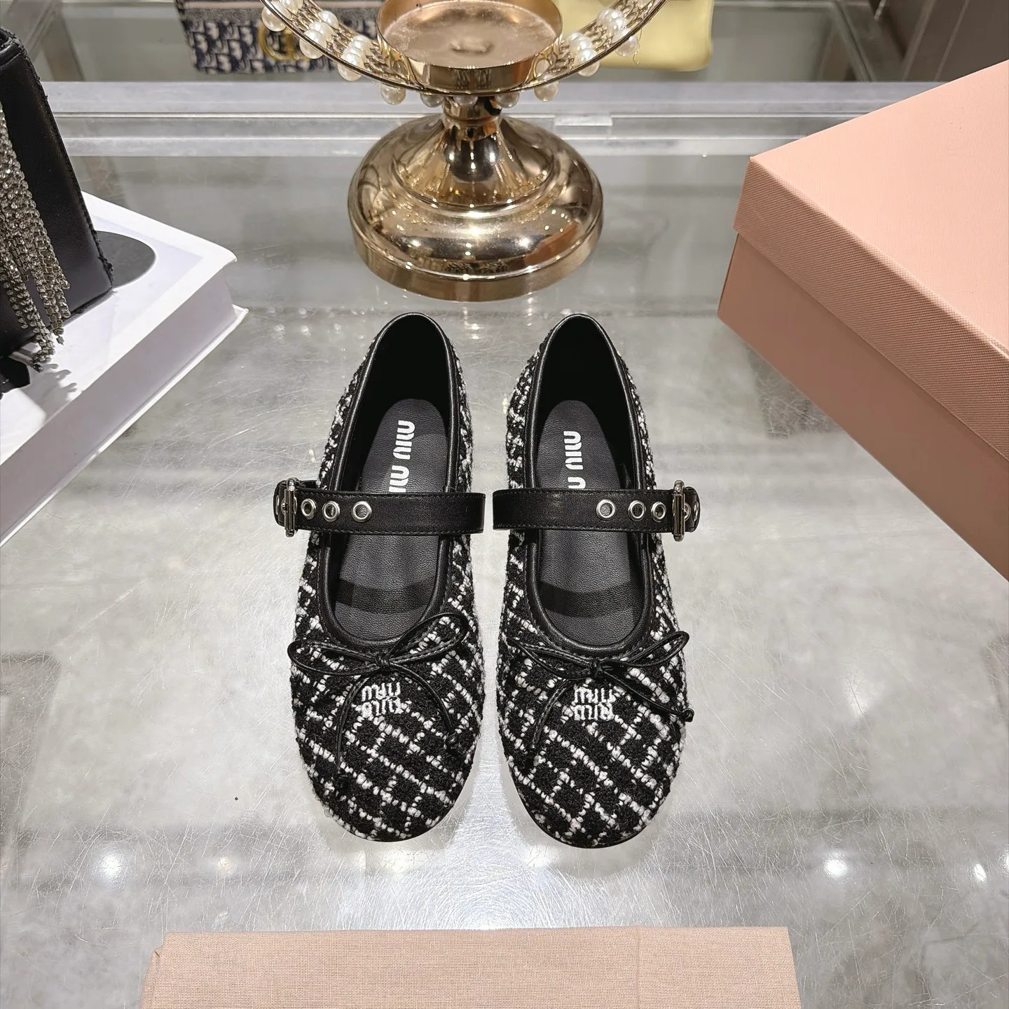Балетки Женские Miu Miu 19353153