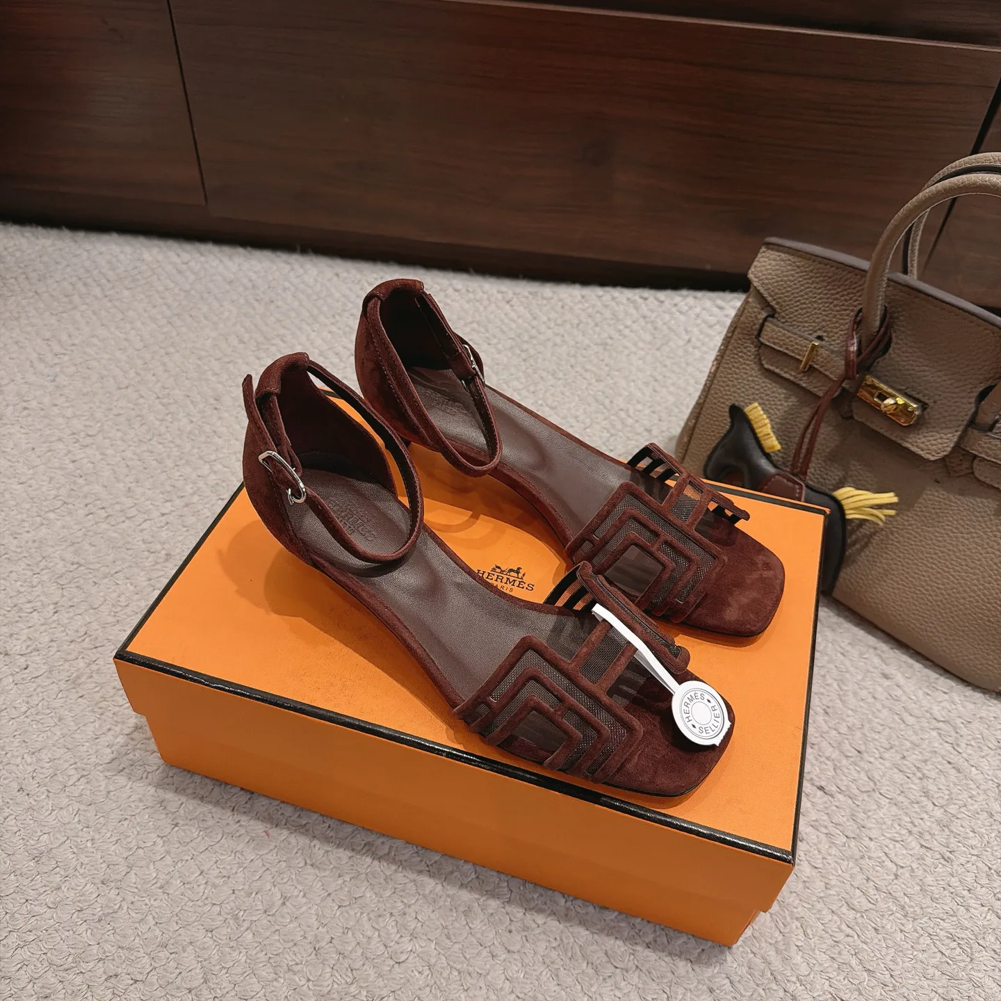 Босоножки Женские Hermes 17787148