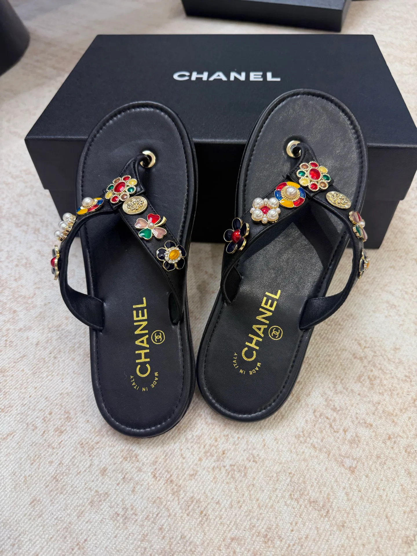 Шлепанцы Женские Chanel 11066231