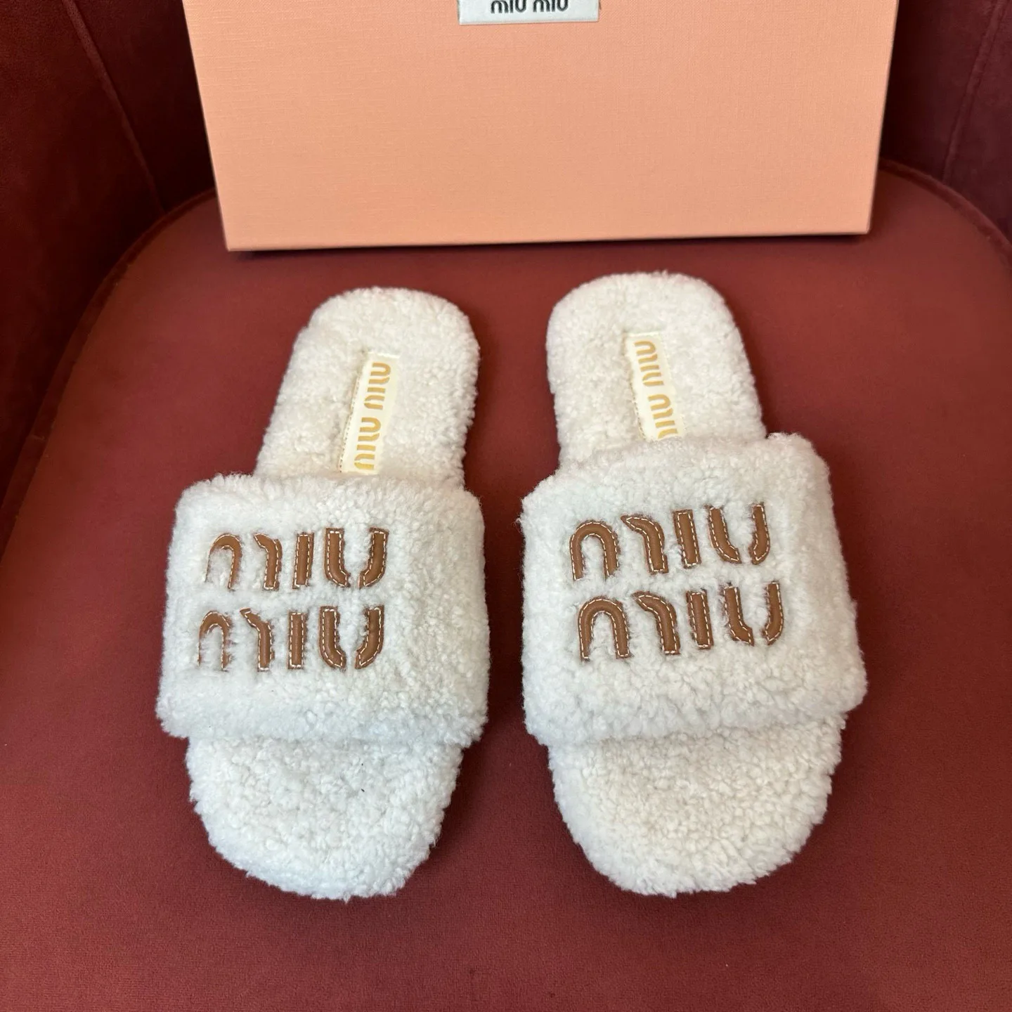 Тапочки Женские Miu Miu 698139