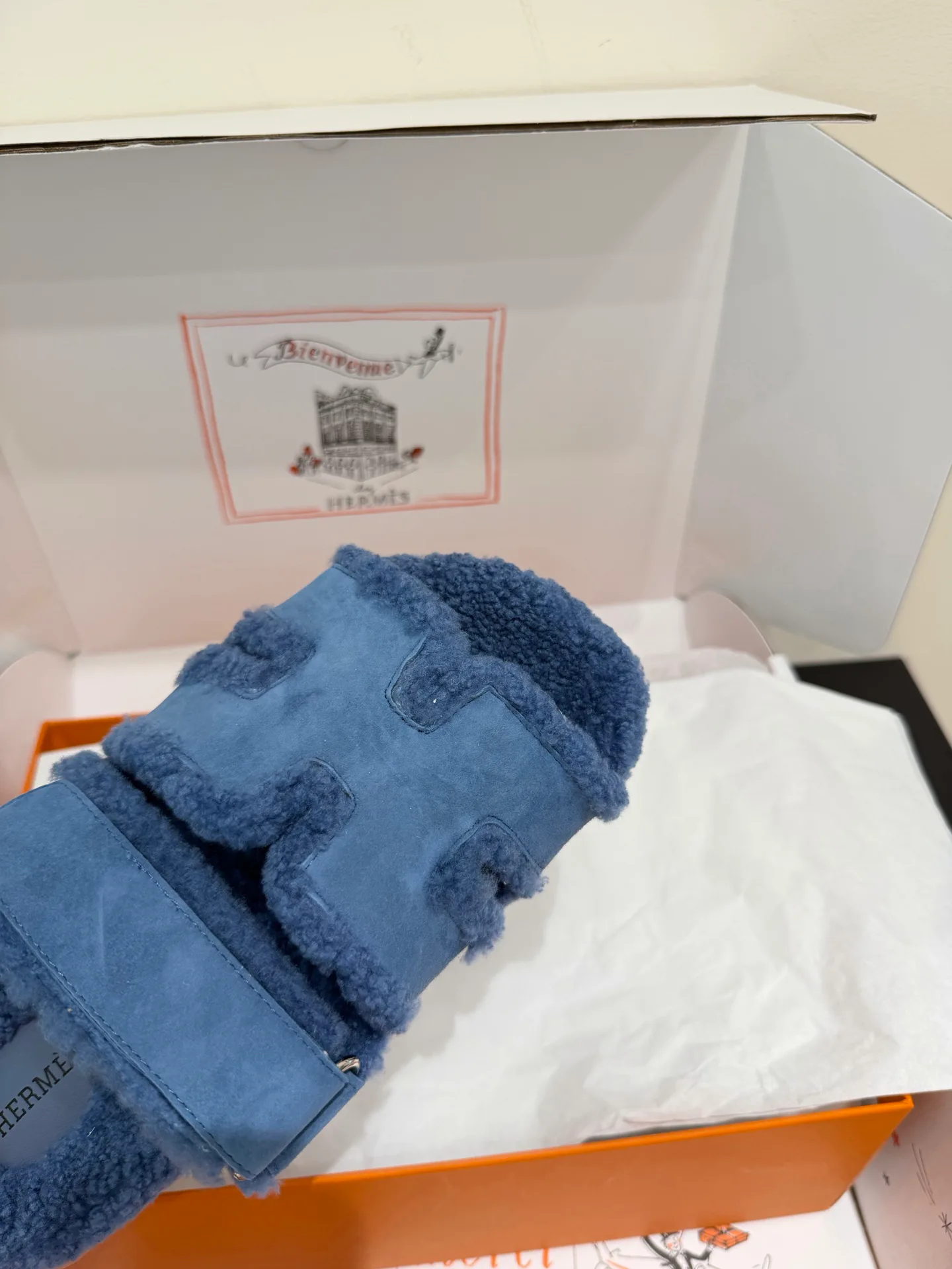 Тапочки Женские Hermes 17956506