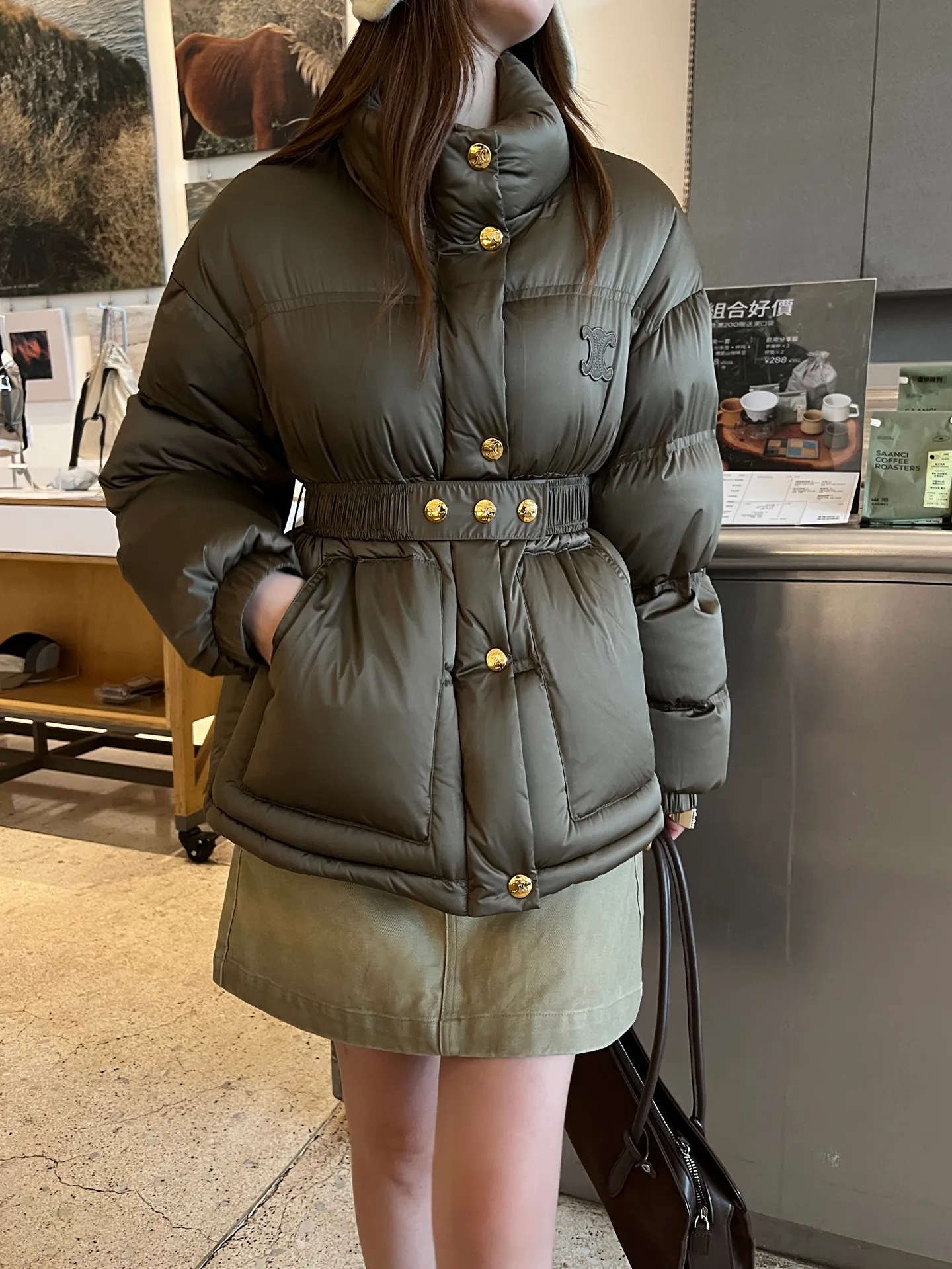 Куртки И Пуховики Женские Celine 18108897