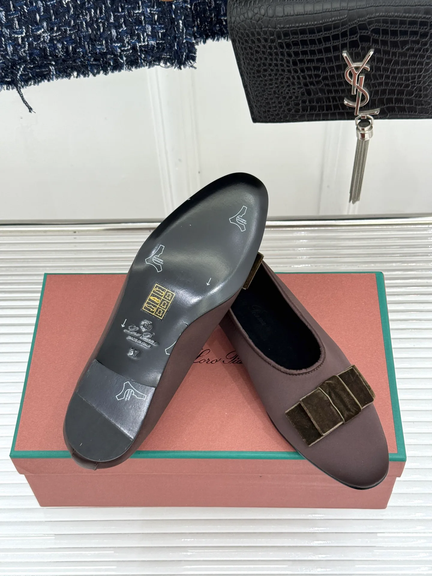 Балетки Женские Loro Piana 17646526