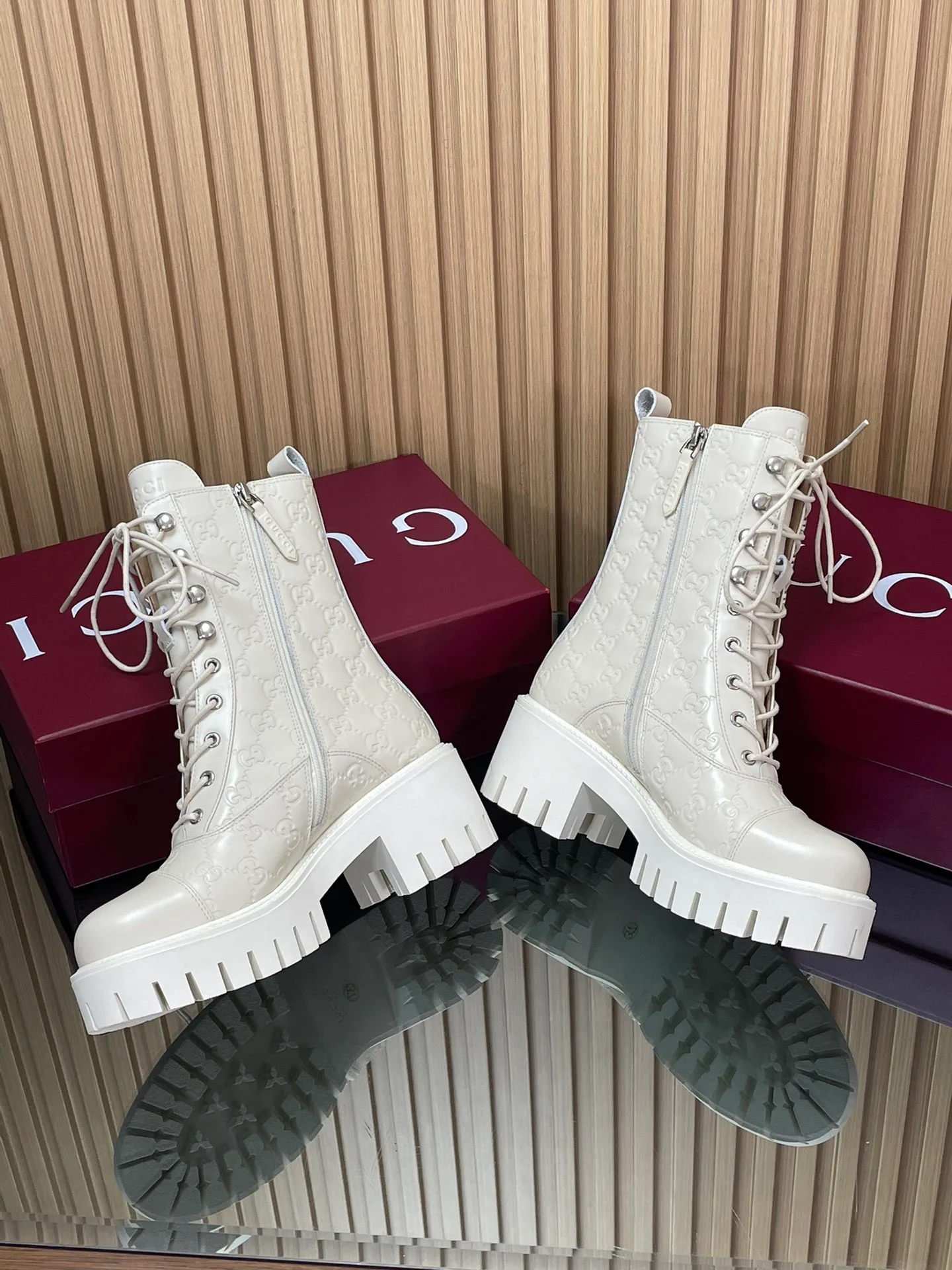 Ботинки Женские Gucci 195316