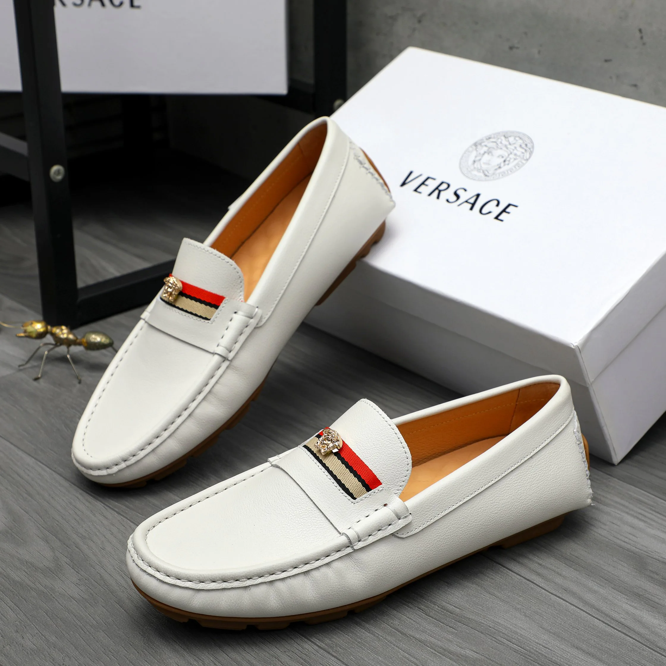 Мокасины Мужские Versace 11703846