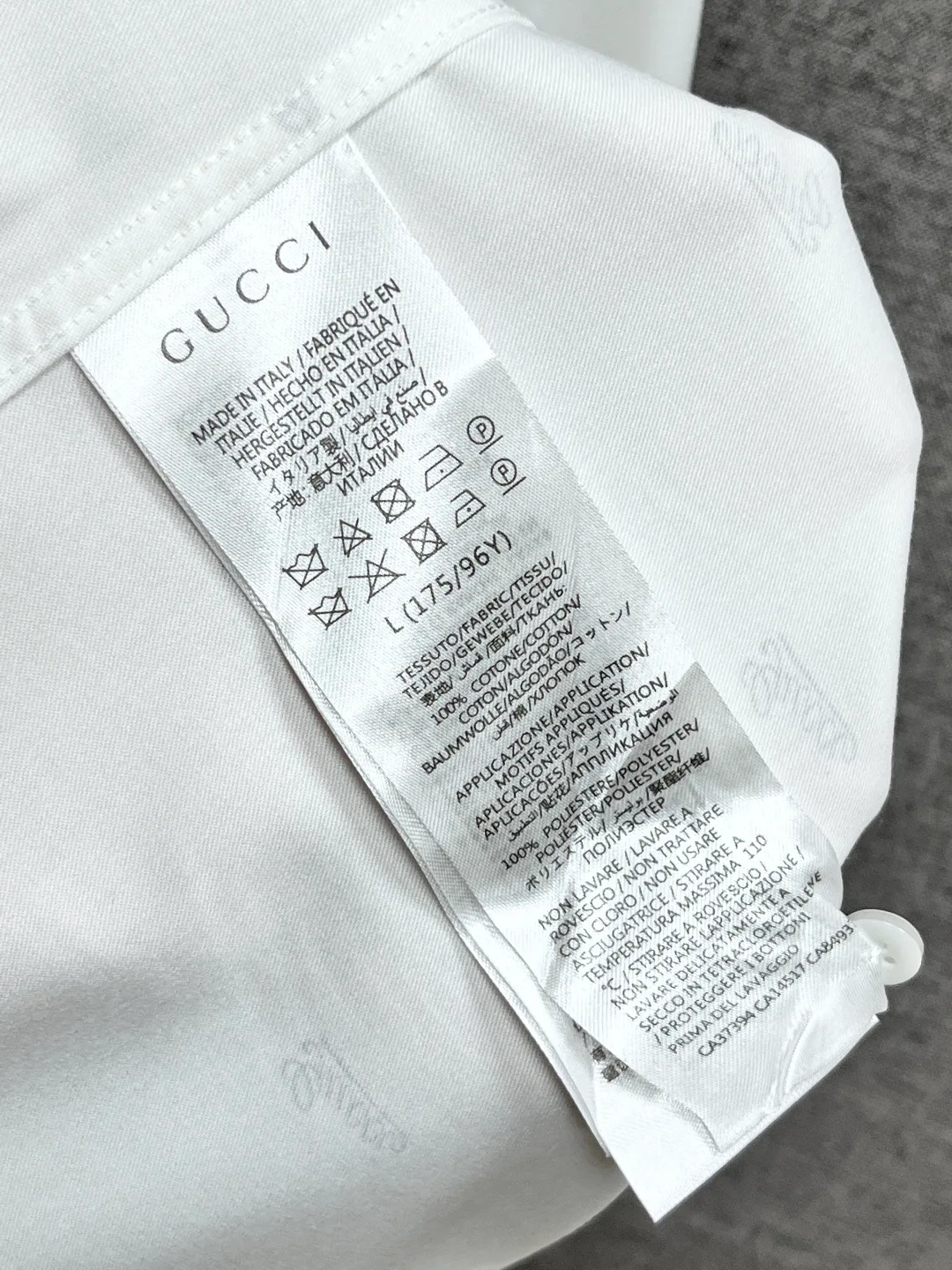 Рубашки Мужские Gucci 787151