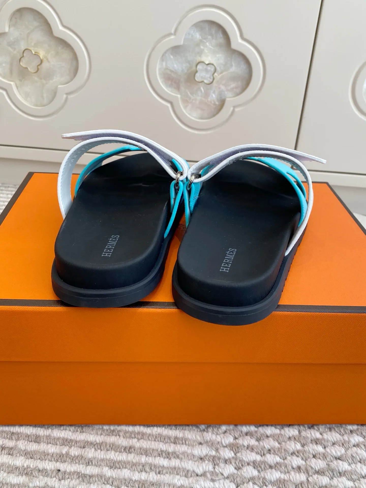 Шлепанцы Женские Hermes 10957577