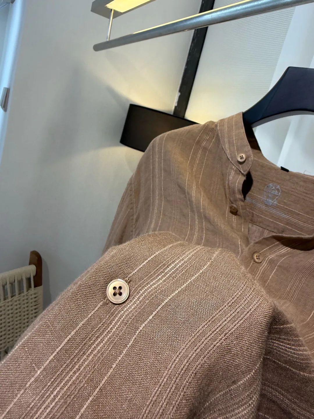 Рубашки Мужские Brunello Cucinelli 13085420