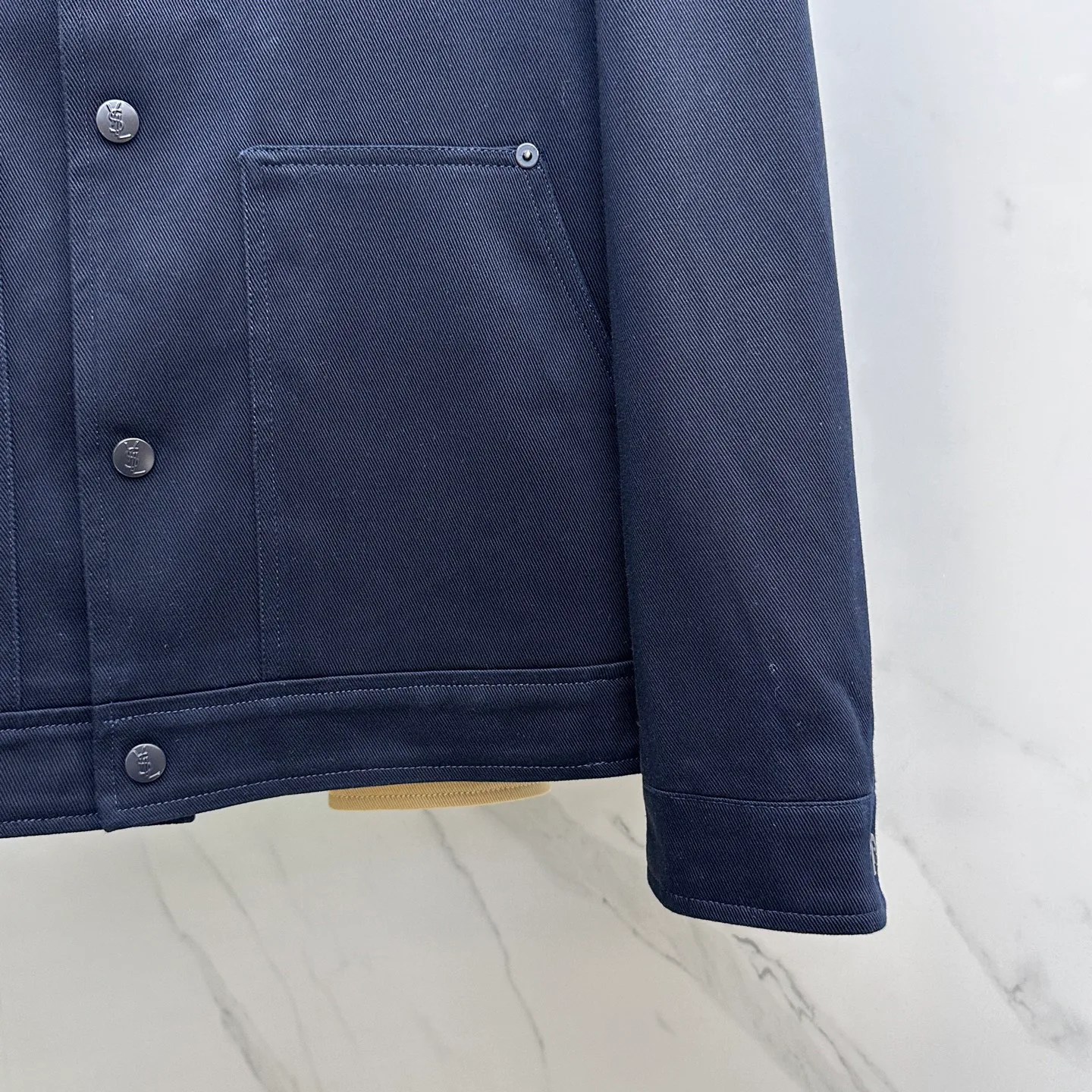 Куртки И Пуховики Мужские Saint Laurent 846066