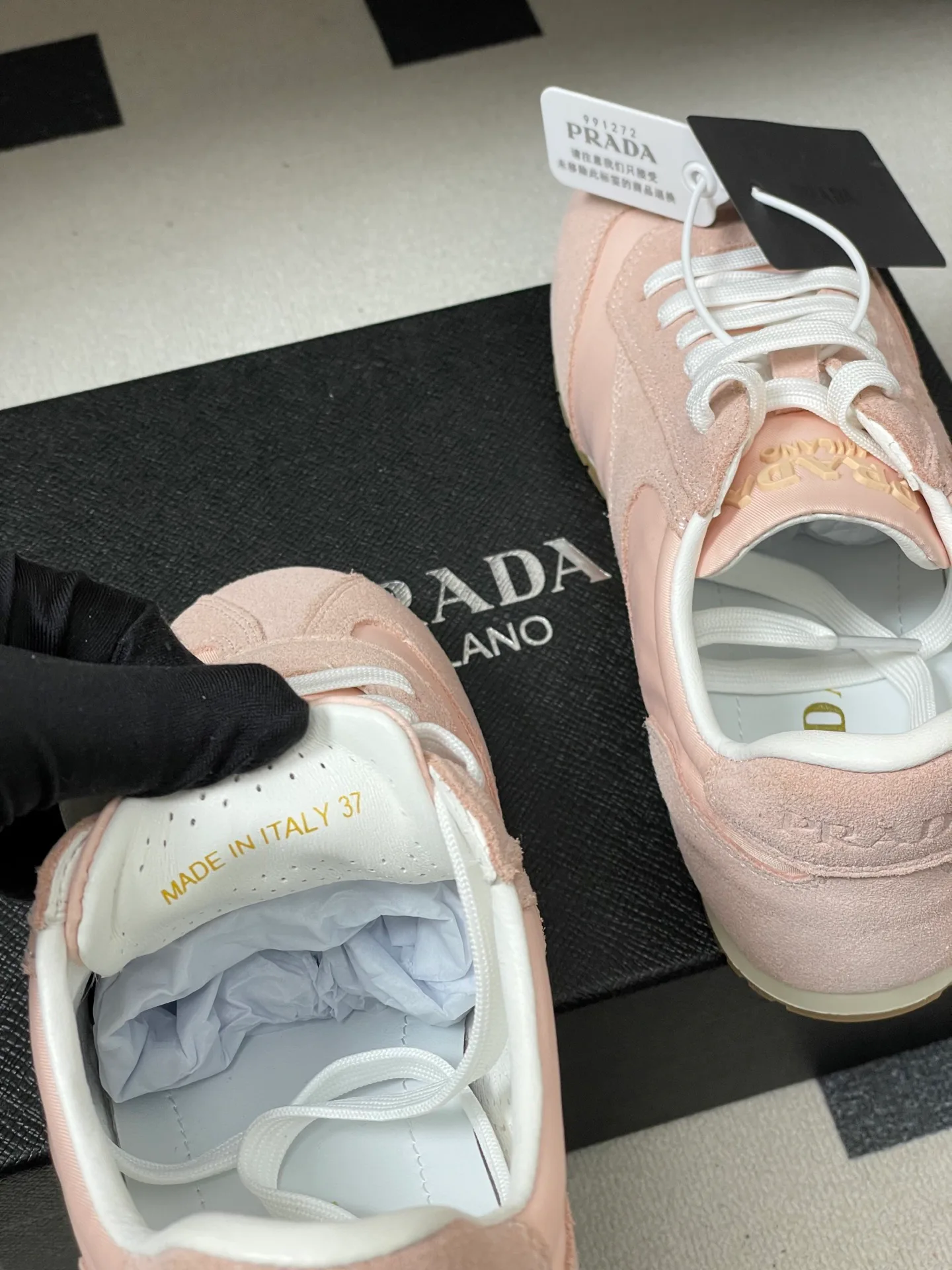 Кроссовки Женские Prada 9700319