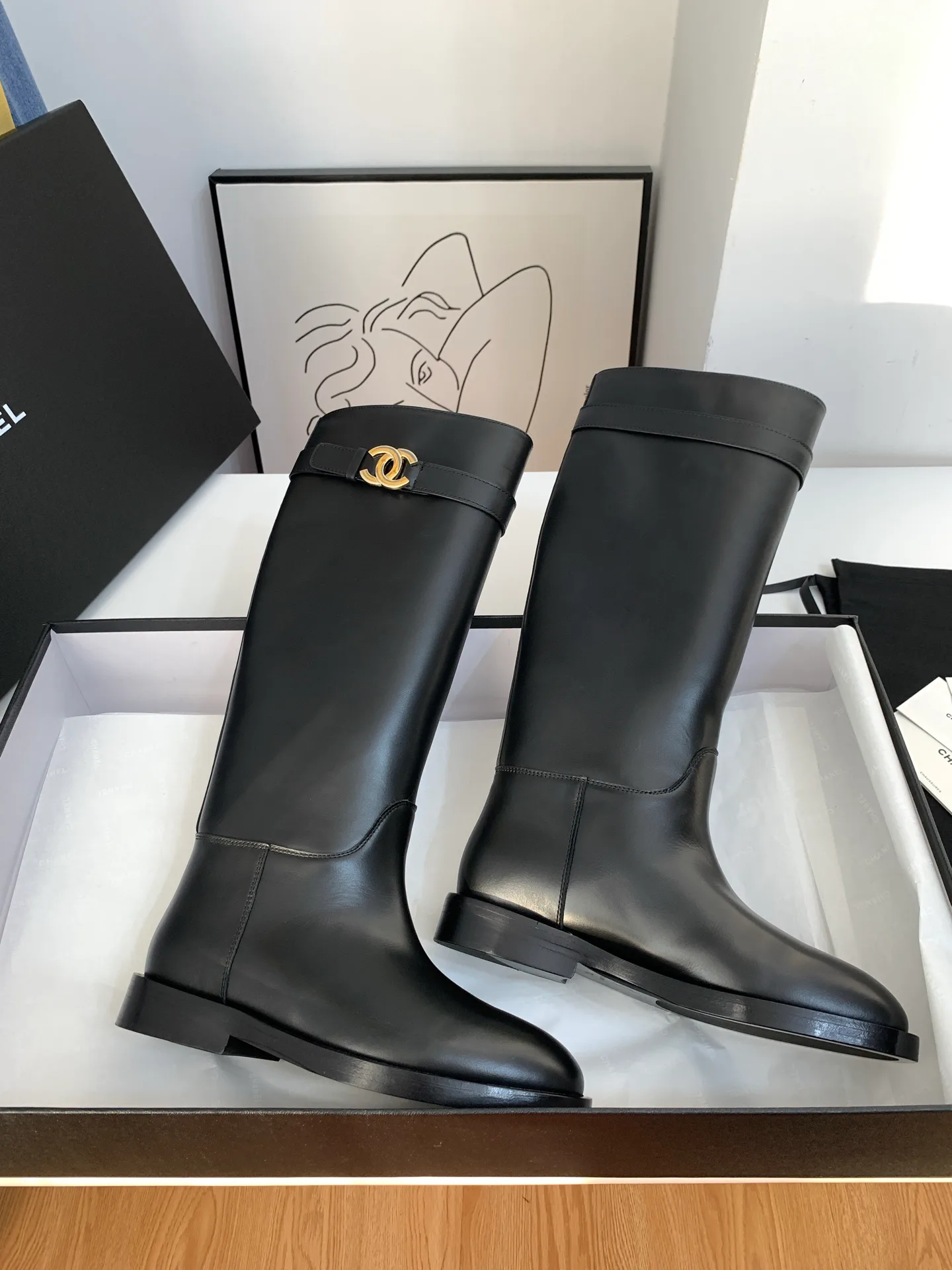 Сапоги Женские Chanel 19039033