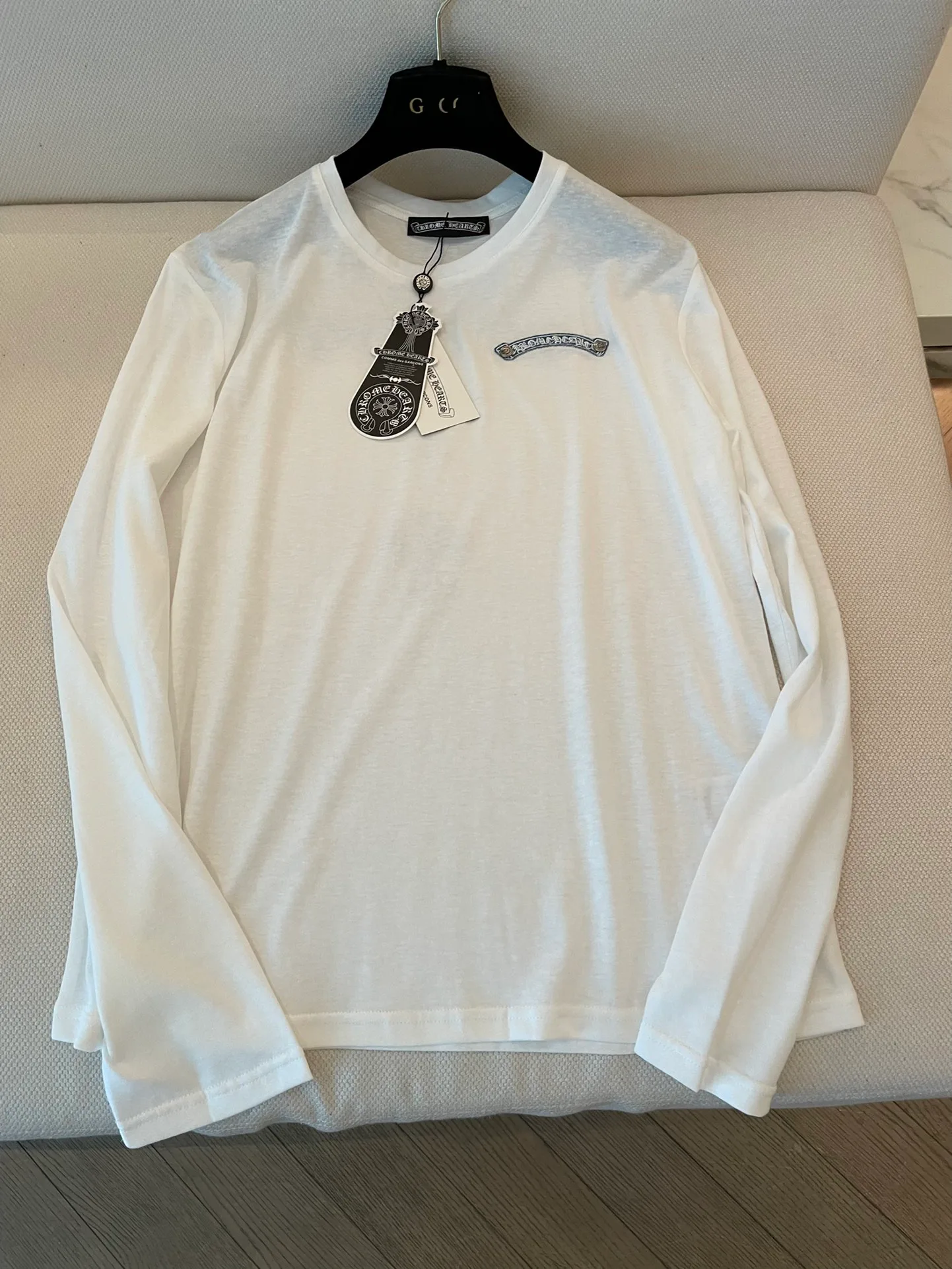 Лонгсливы Женские Chrome Hearts 4876999