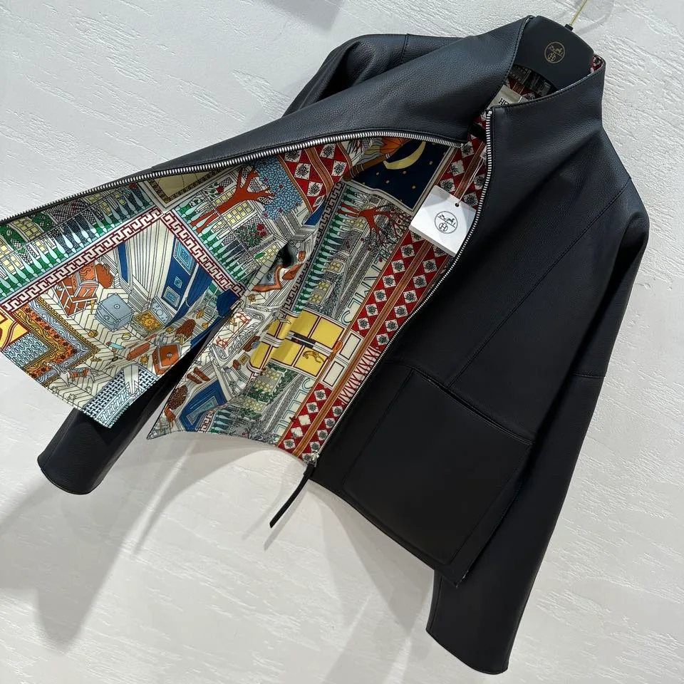 Кожаные Куртки И Дублёнки Женские Hermes 11526232