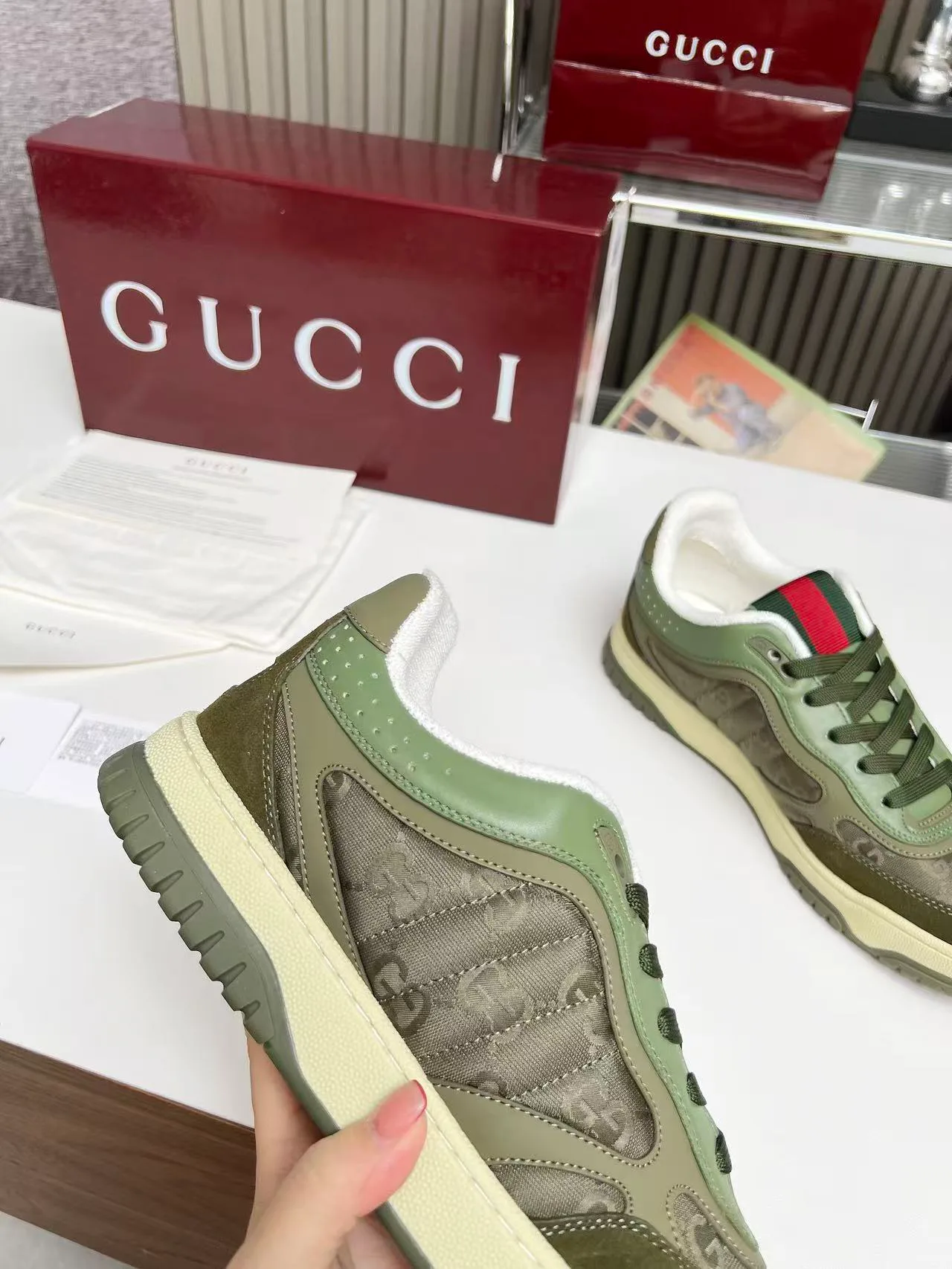 Кроссовки Мужские Gucci 17620383