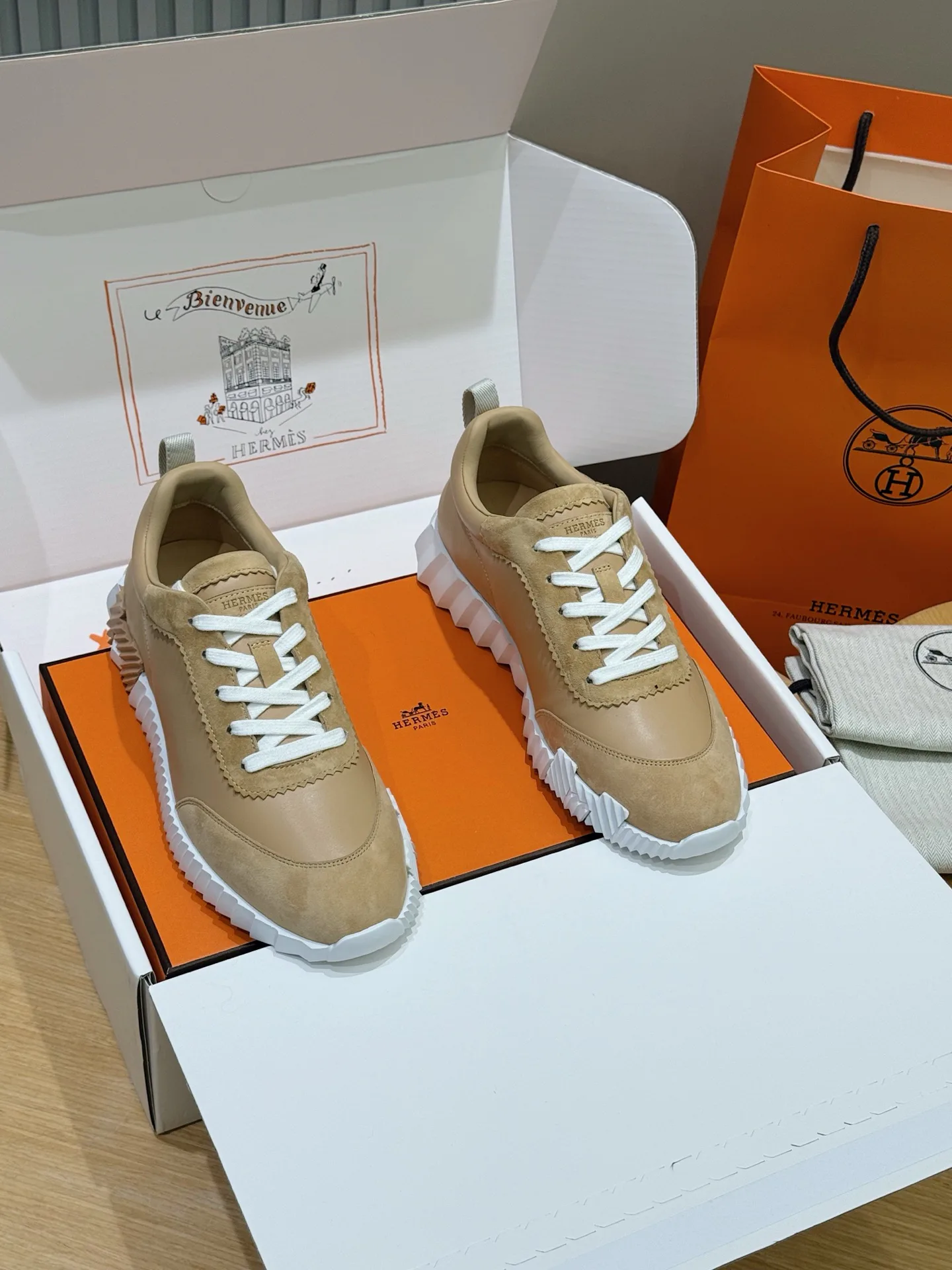 Кроссовки Мужские Hermes 13132127