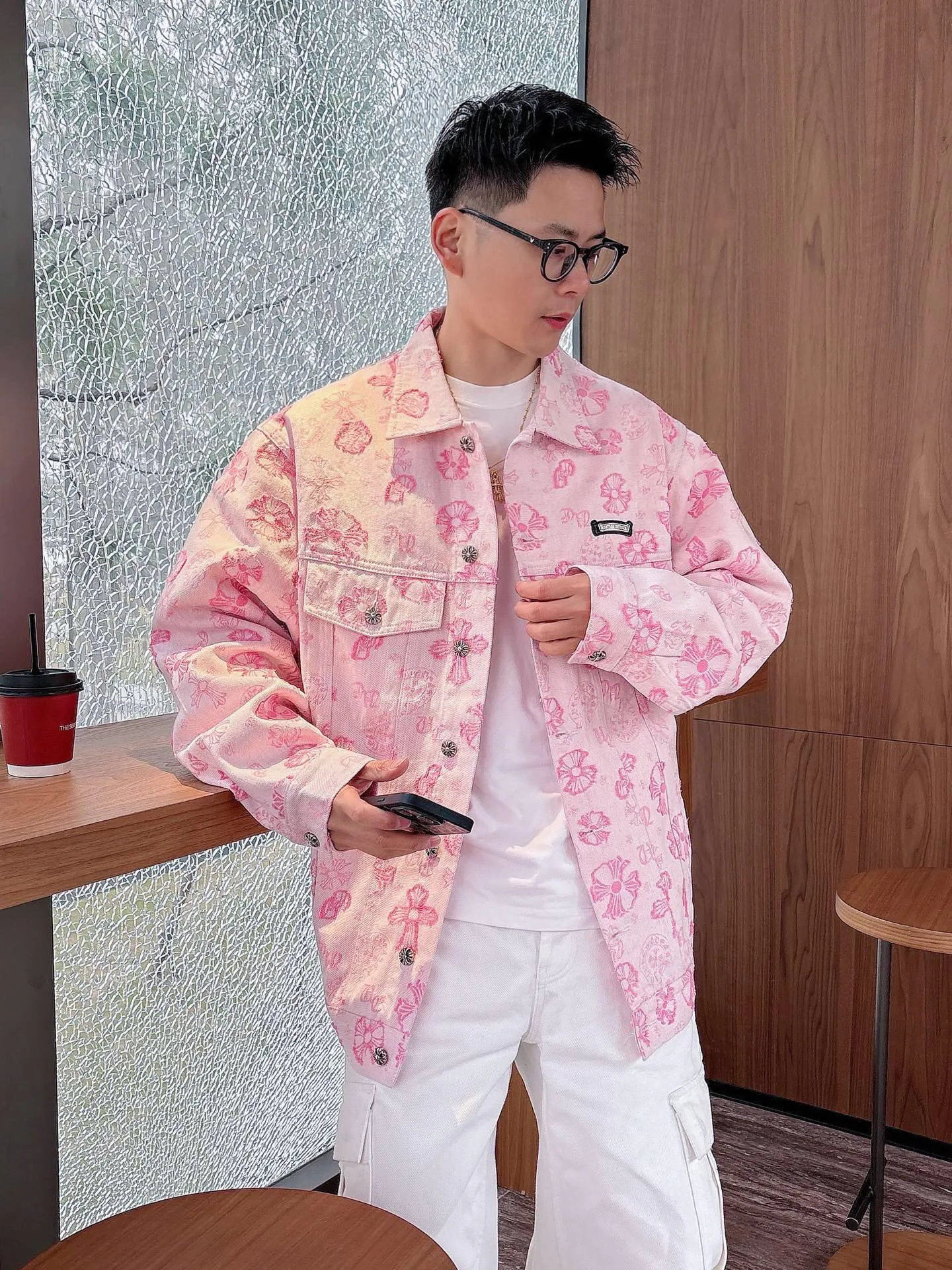 Куртки И Пуховики Мужские Chrome Hearts 928648