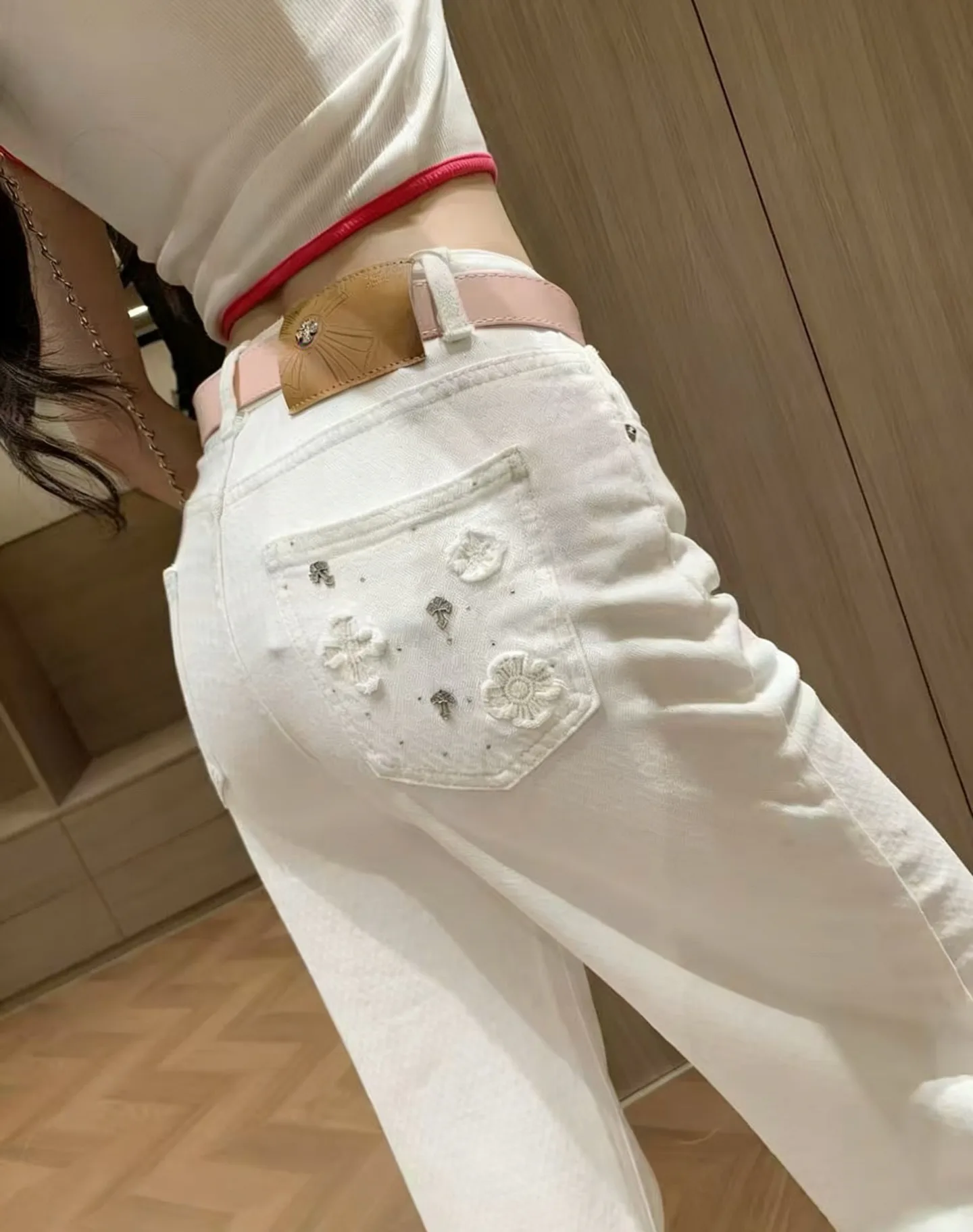 Брюки Женские Chrome Hearts 11646301