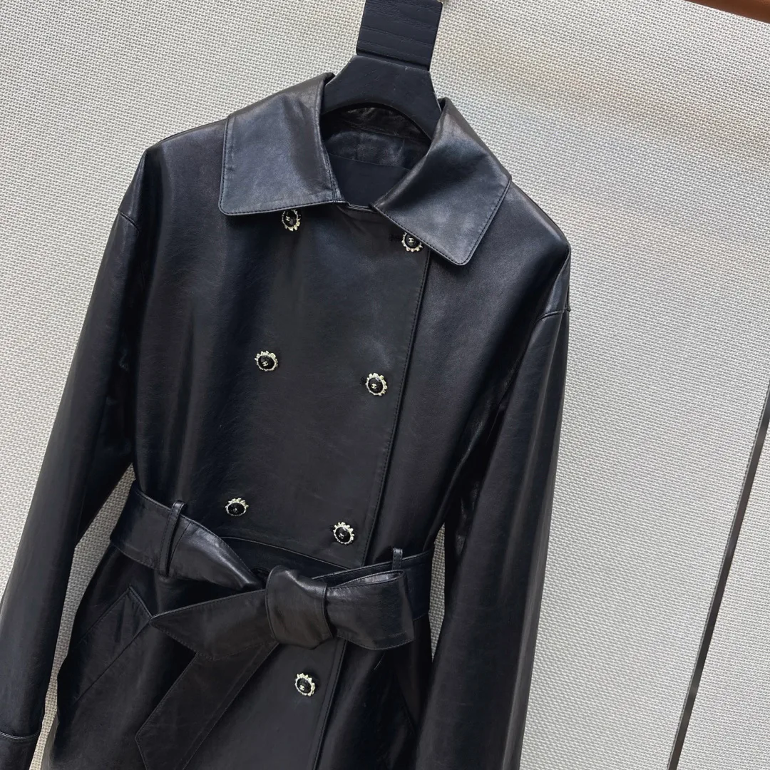 Кожаные Куртки И Дублёнки Женские Celine 11642002