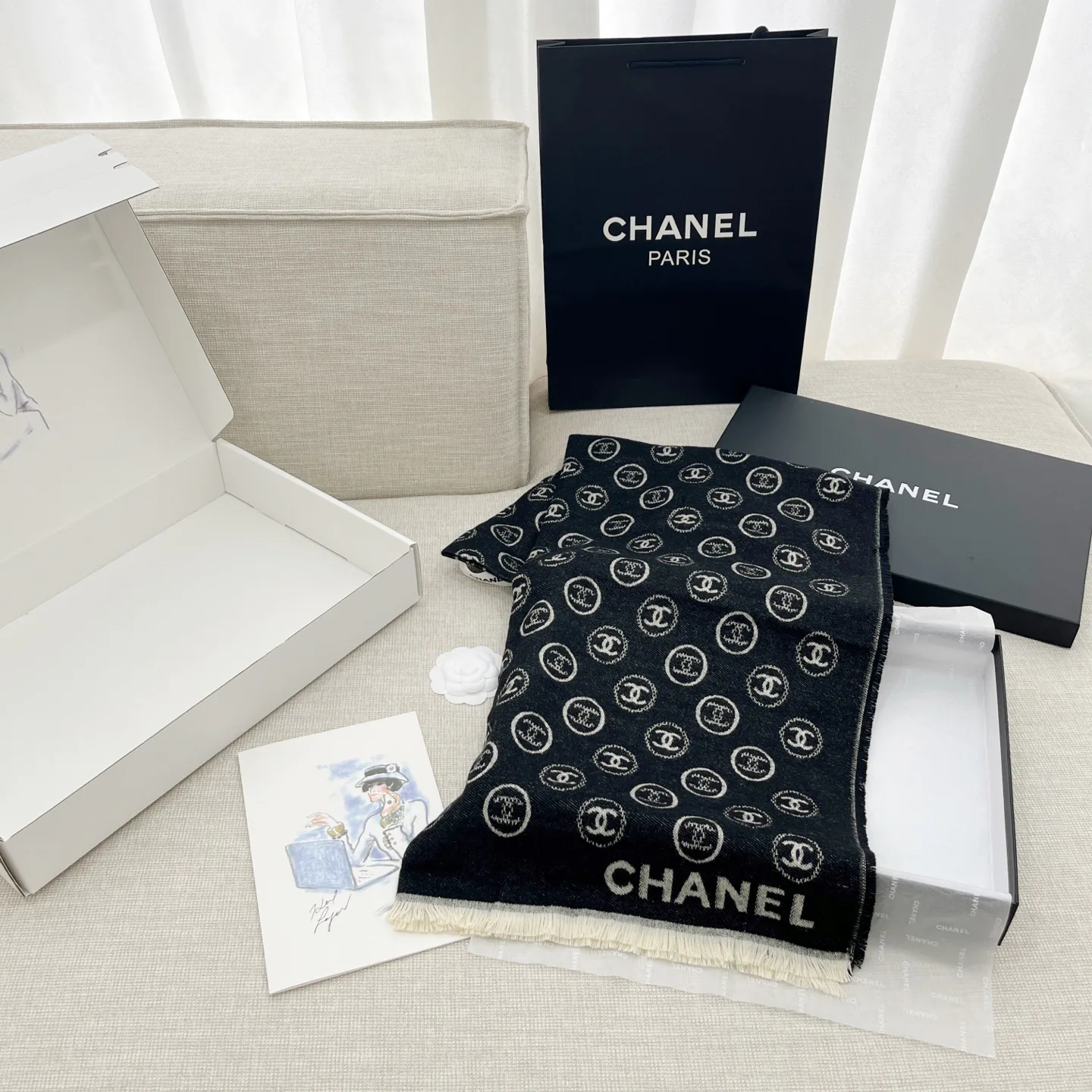 Шарфы Chanel 183686