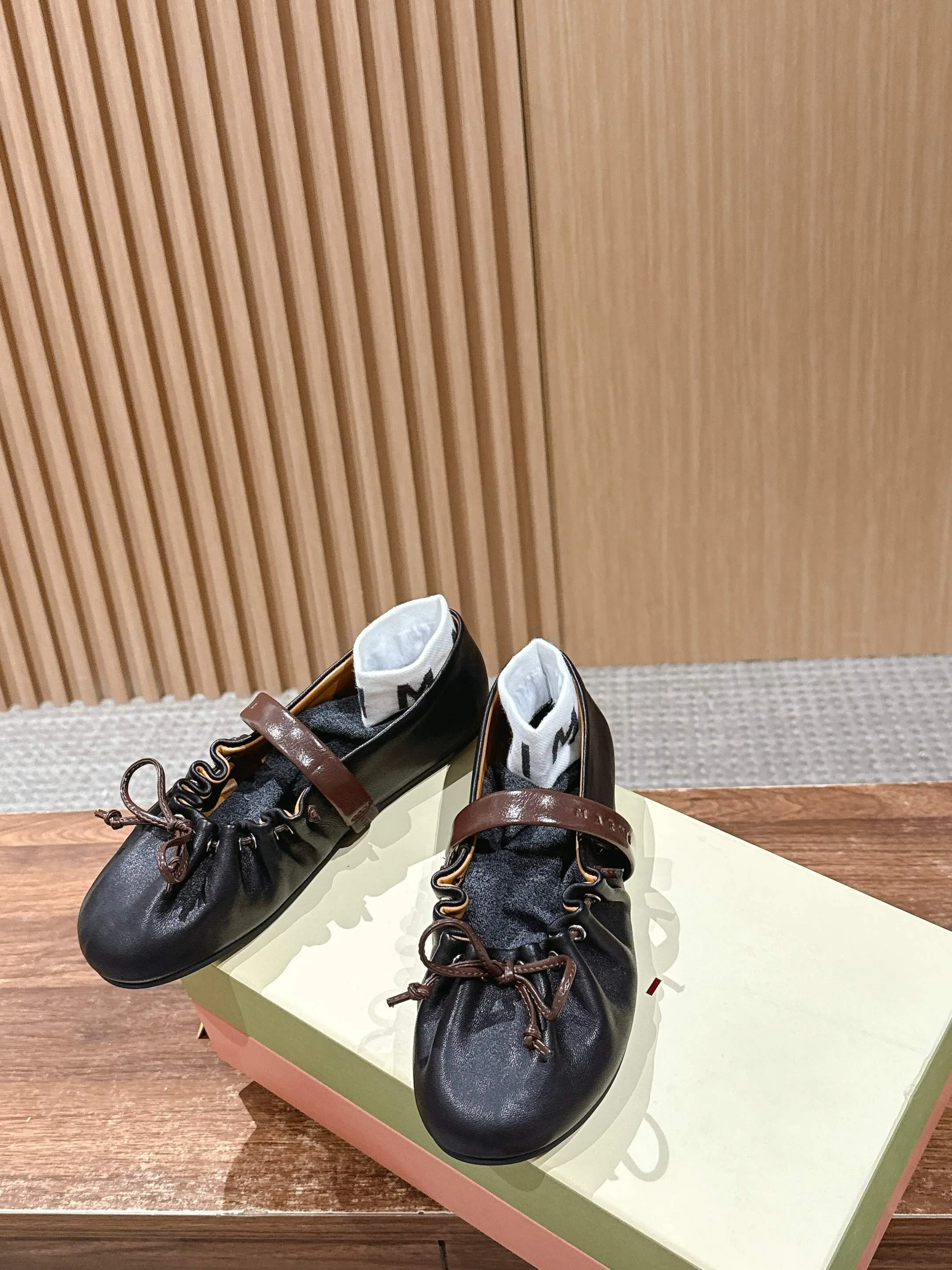 Балетки Женские Marni 1083461