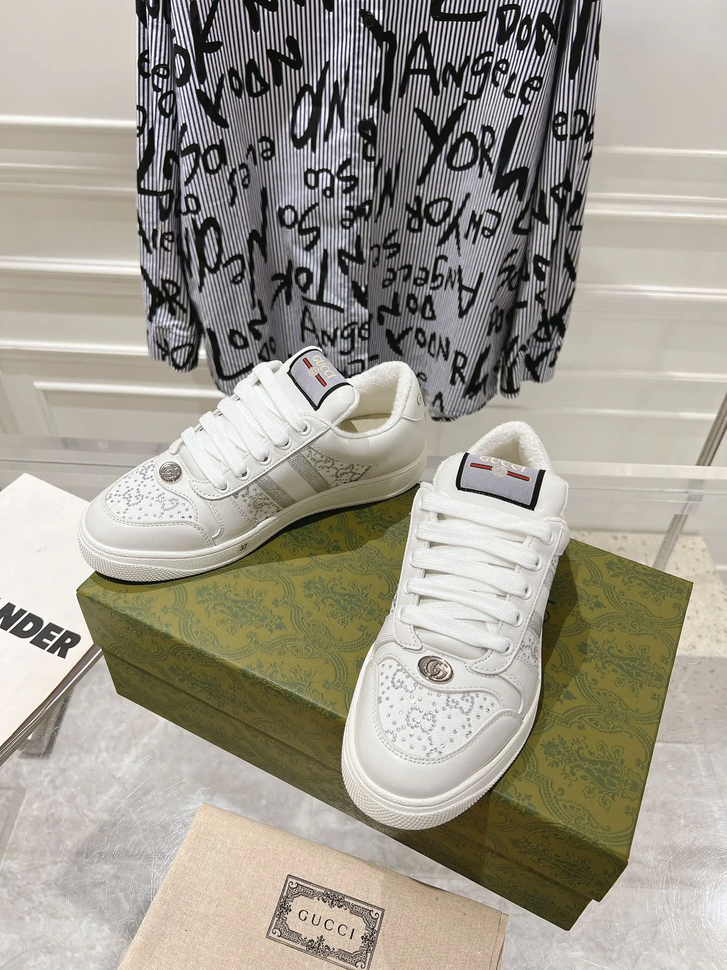 Кроссовки Женские Gucci 450786